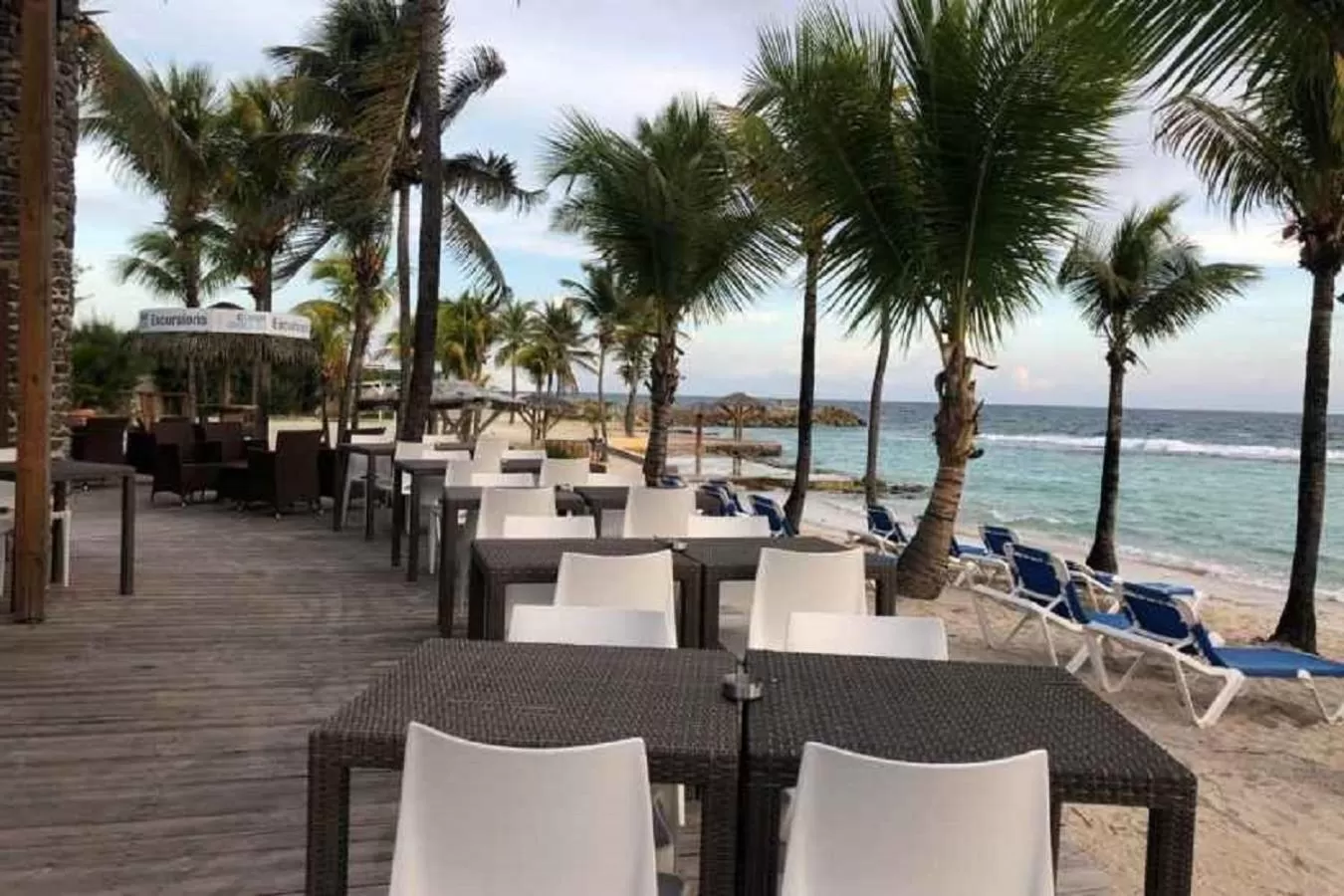 Patio in Le Studio les Tropiques au Village MANGANAO