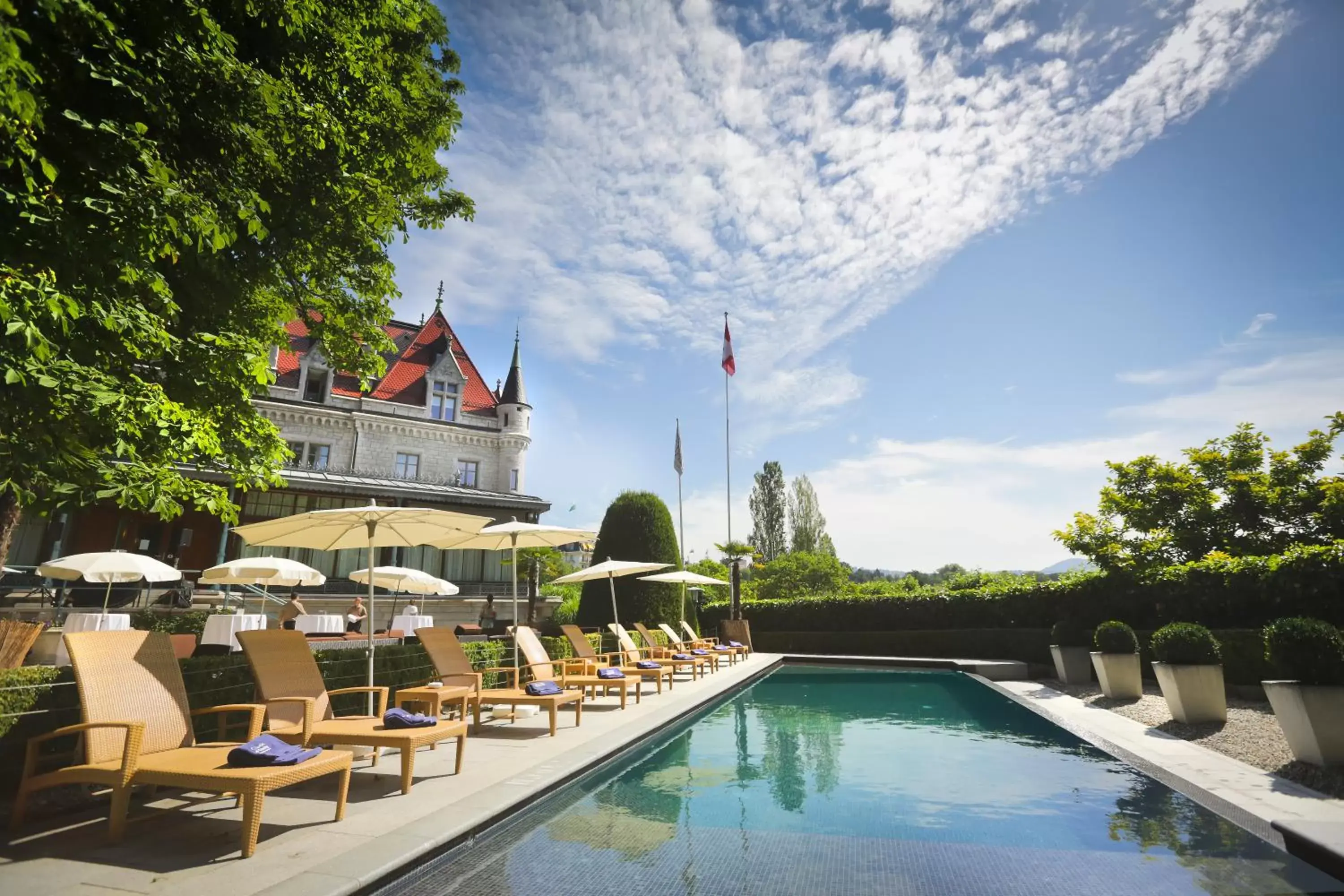 Swimming Pool in Château d'Ouchy