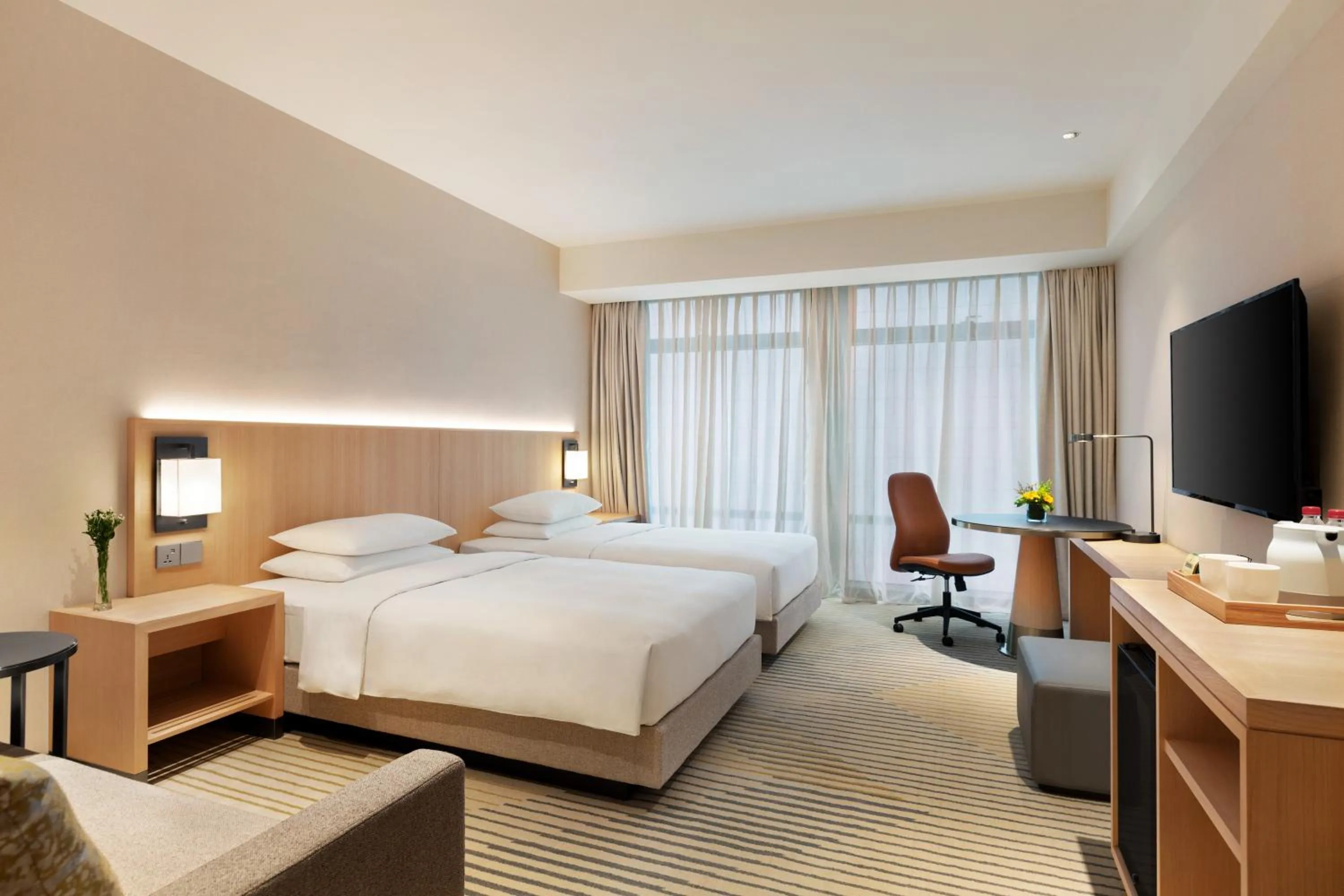 Bedroom, Bed in Hyatt Place Chengdu Pebble Walk