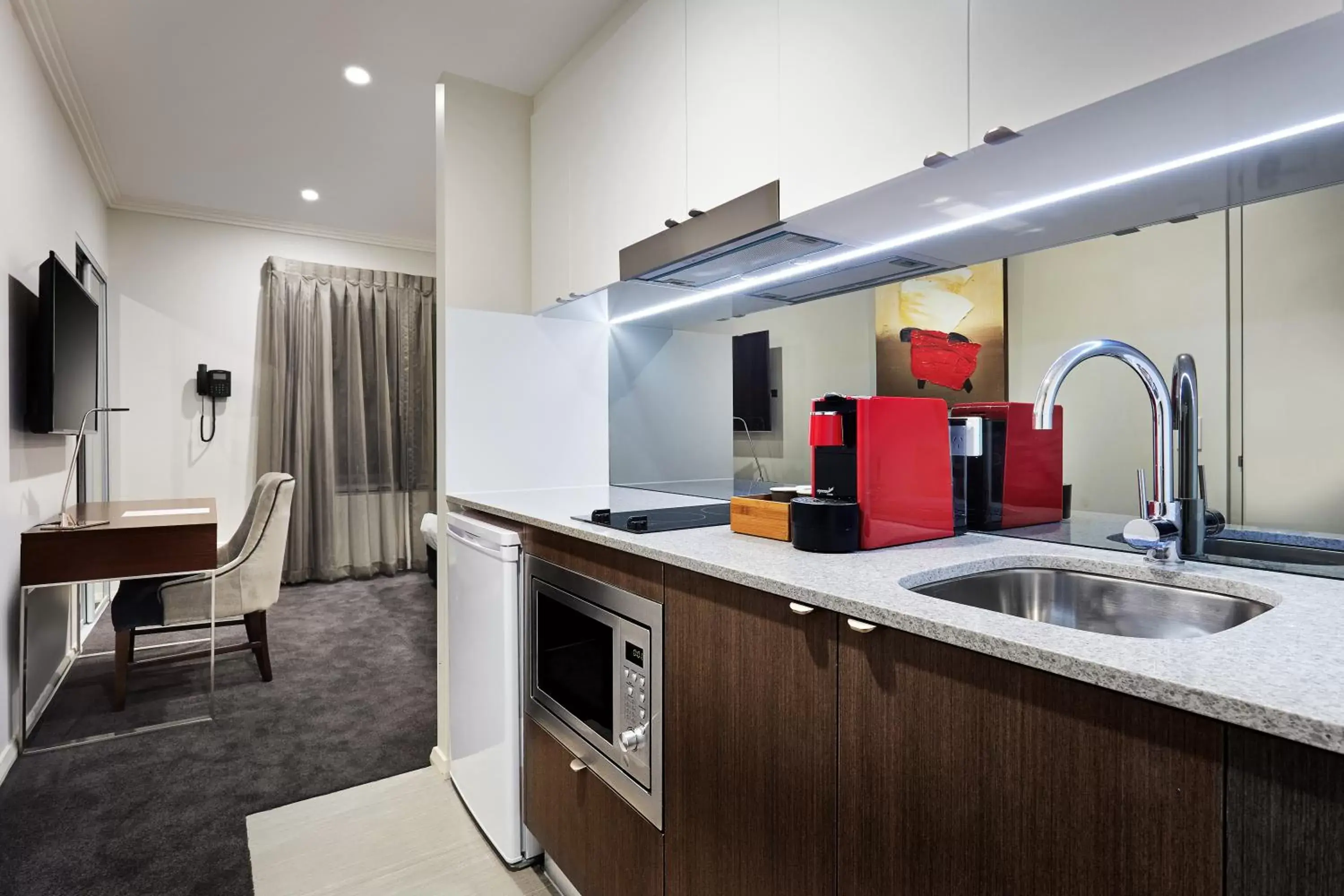 Kitchen or kitchenette in Attika Hotel Kitchen or kitchenette in Attika Hotel