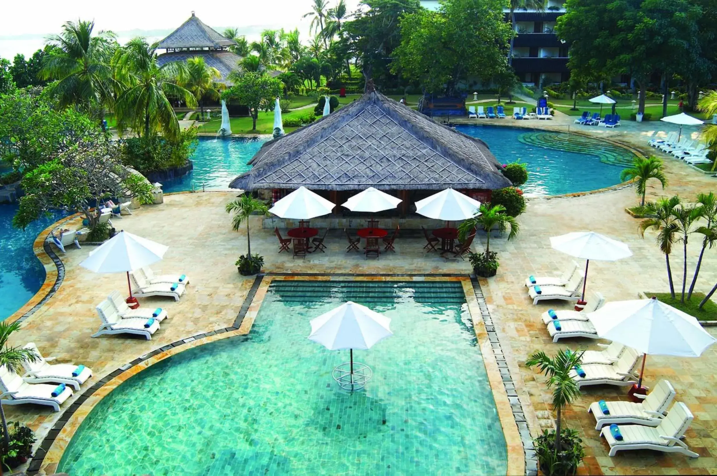 Swimming pool, Pool View in Discovery Kartika Plaza Hotel