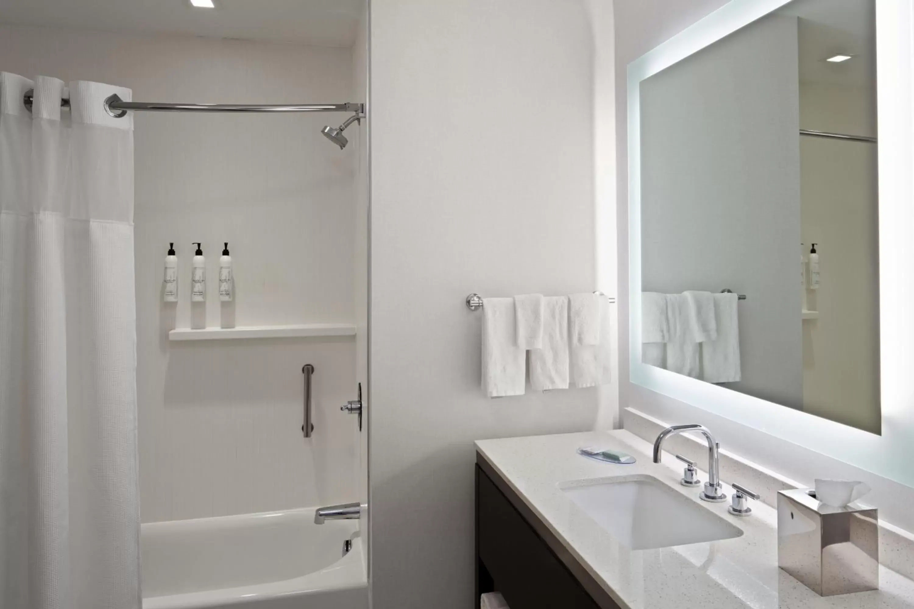 Bathroom in TownePlace Suites by Marriott Boston Logan Airport/Chelsea