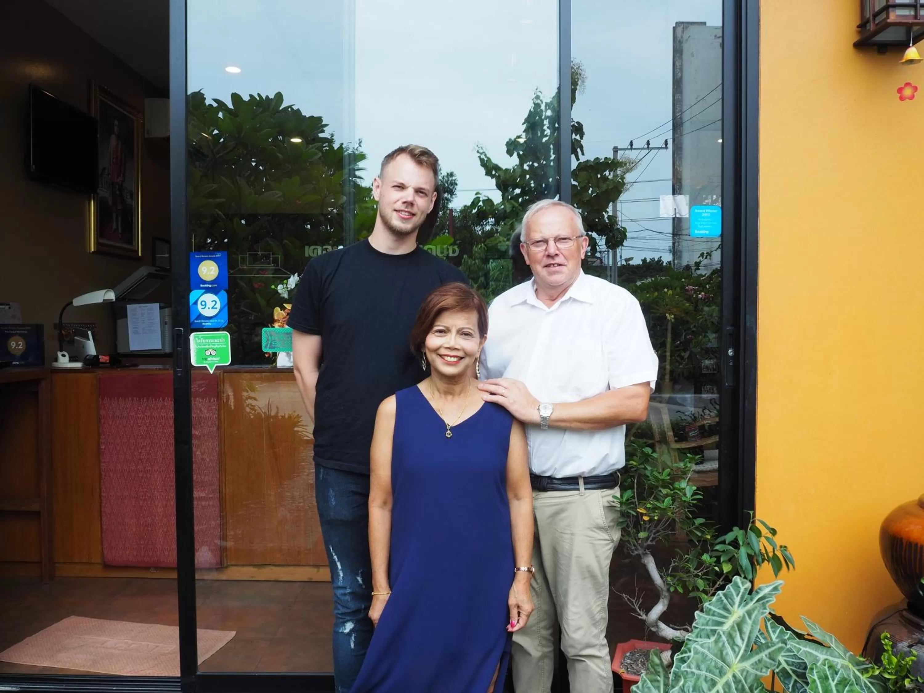 group of guests in The Choice Hotel - Adults Only