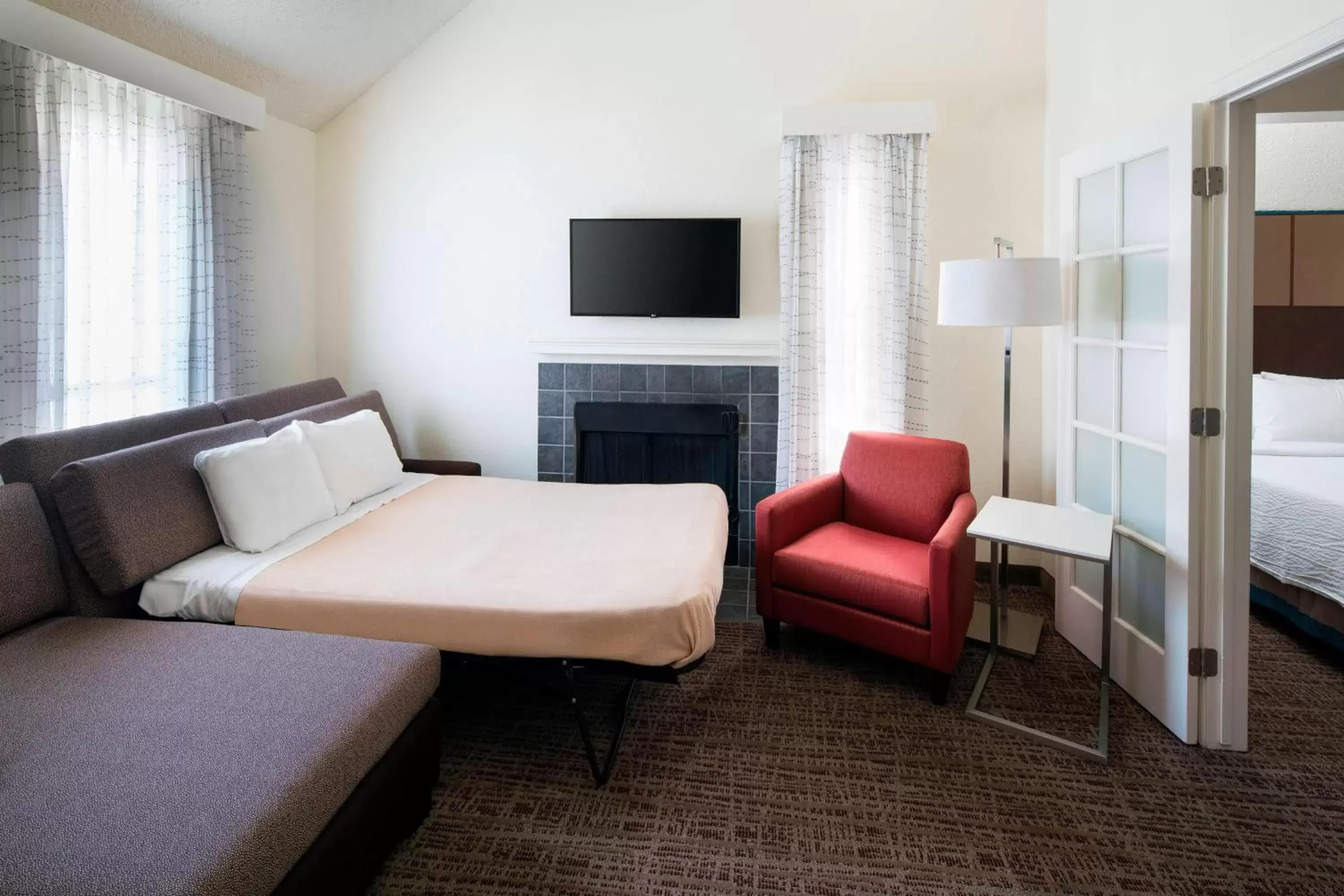 Bedroom, Seating Area in Residence Inn Los Angeles Torrance/Redondo Beach
