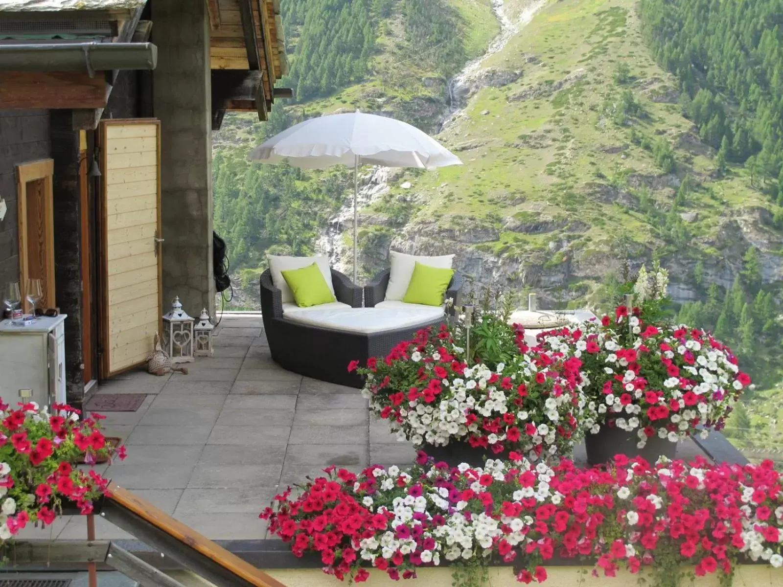 Balcony/Terrace in Matterhorn Ried Suite