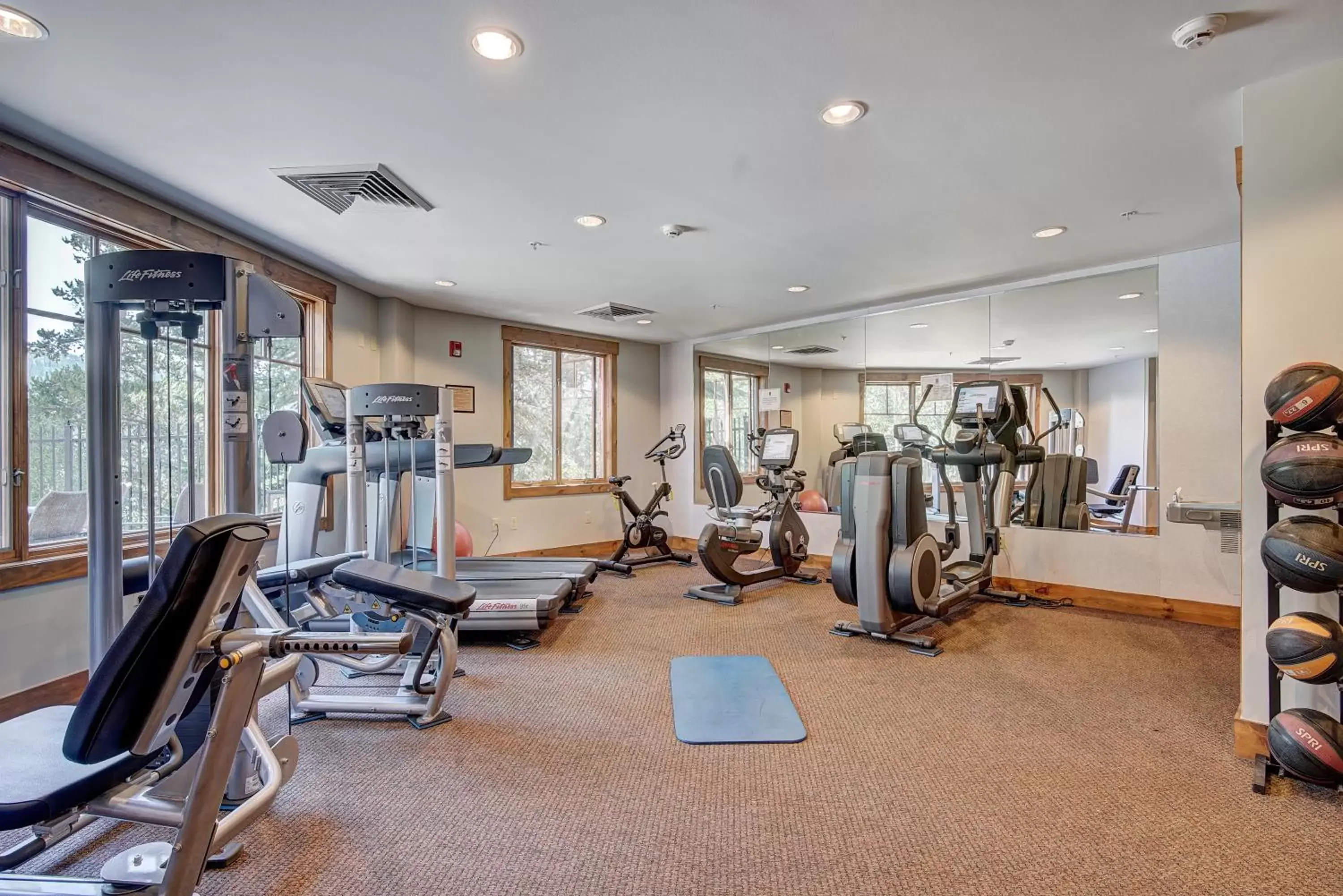 Fitness Center/Facilities in Mountain Thunder Lodge