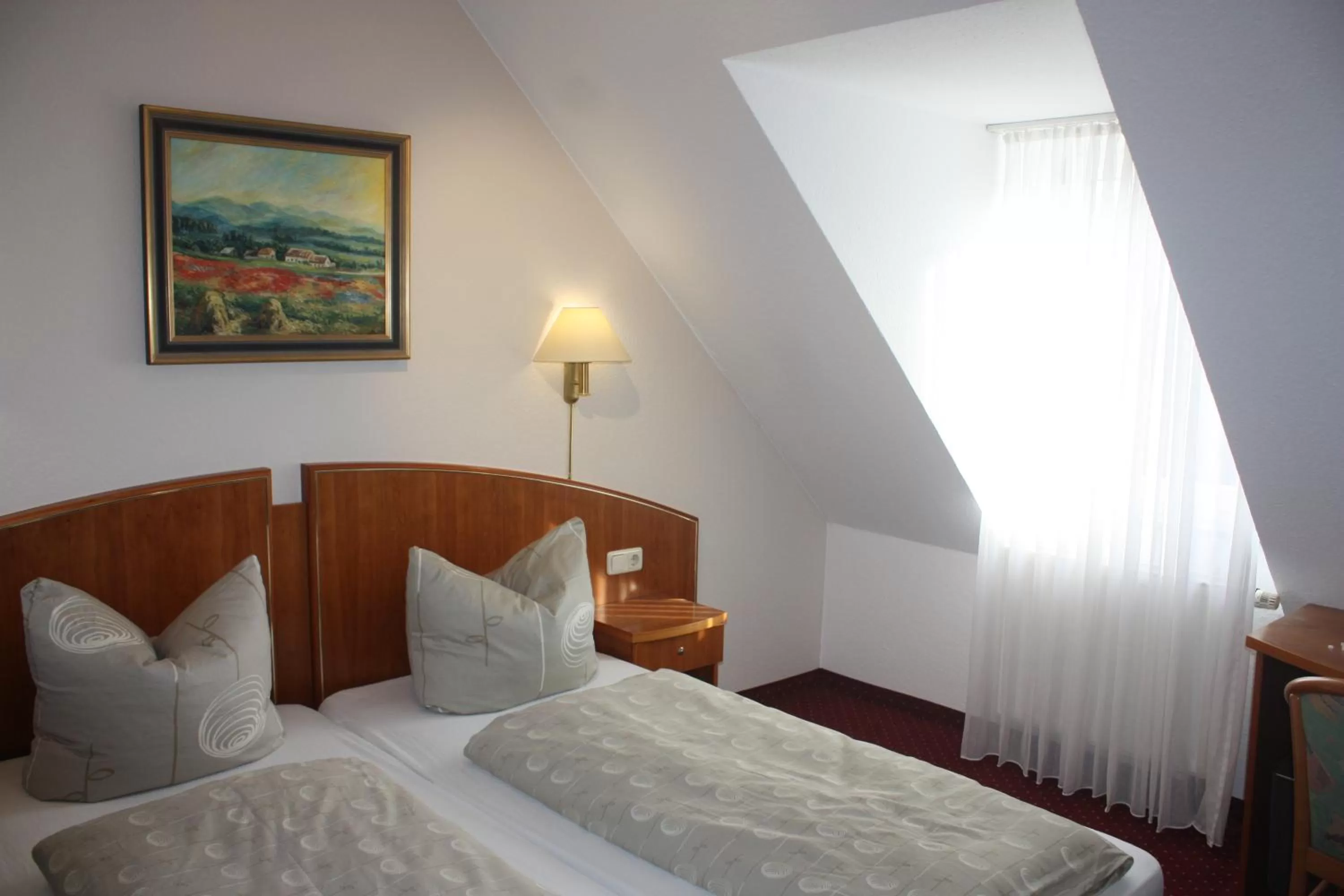 Bed in Landhotel Garni am Mühlenwörth