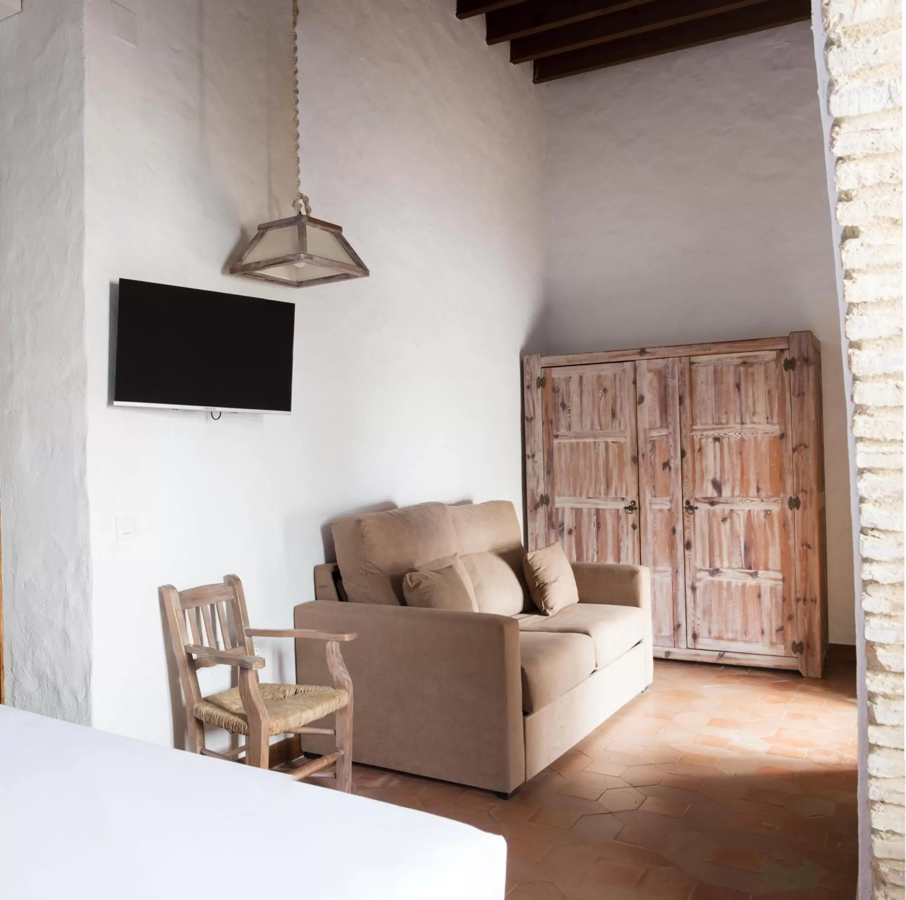 Bed, Seating Area in Tugasa Convento San Francisco