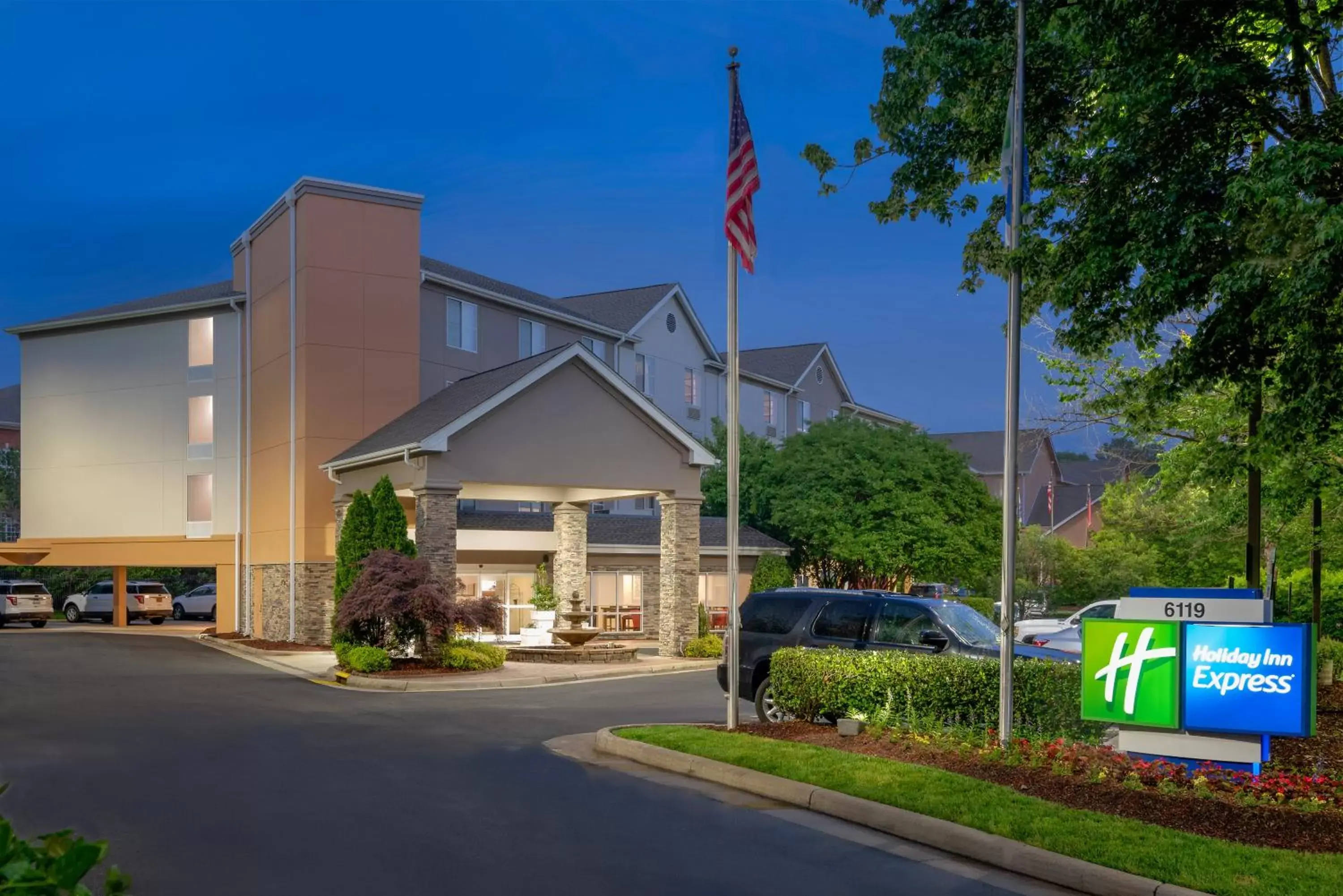 Property building in Holiday Inn Express Chapel Hill, an IHG Hotel