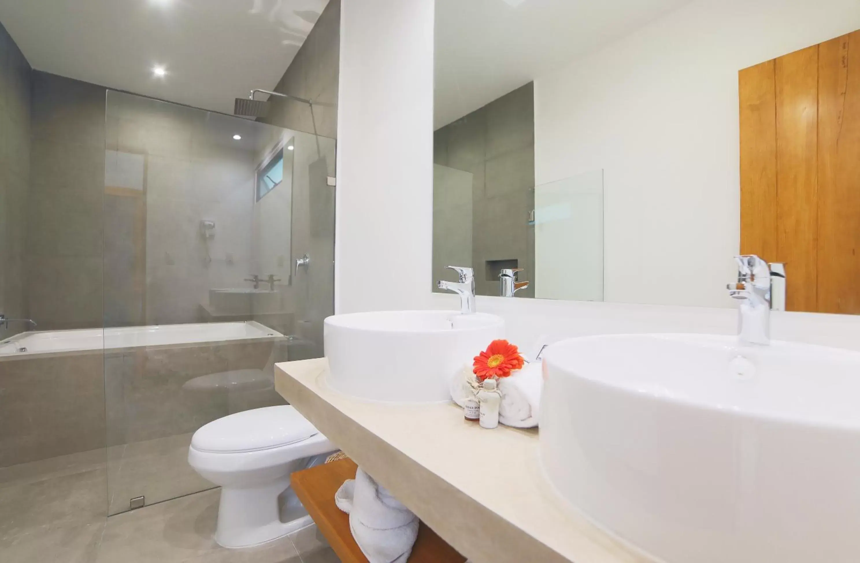 Hot Tub, Bathroom in Hotel Blanco Tulum
