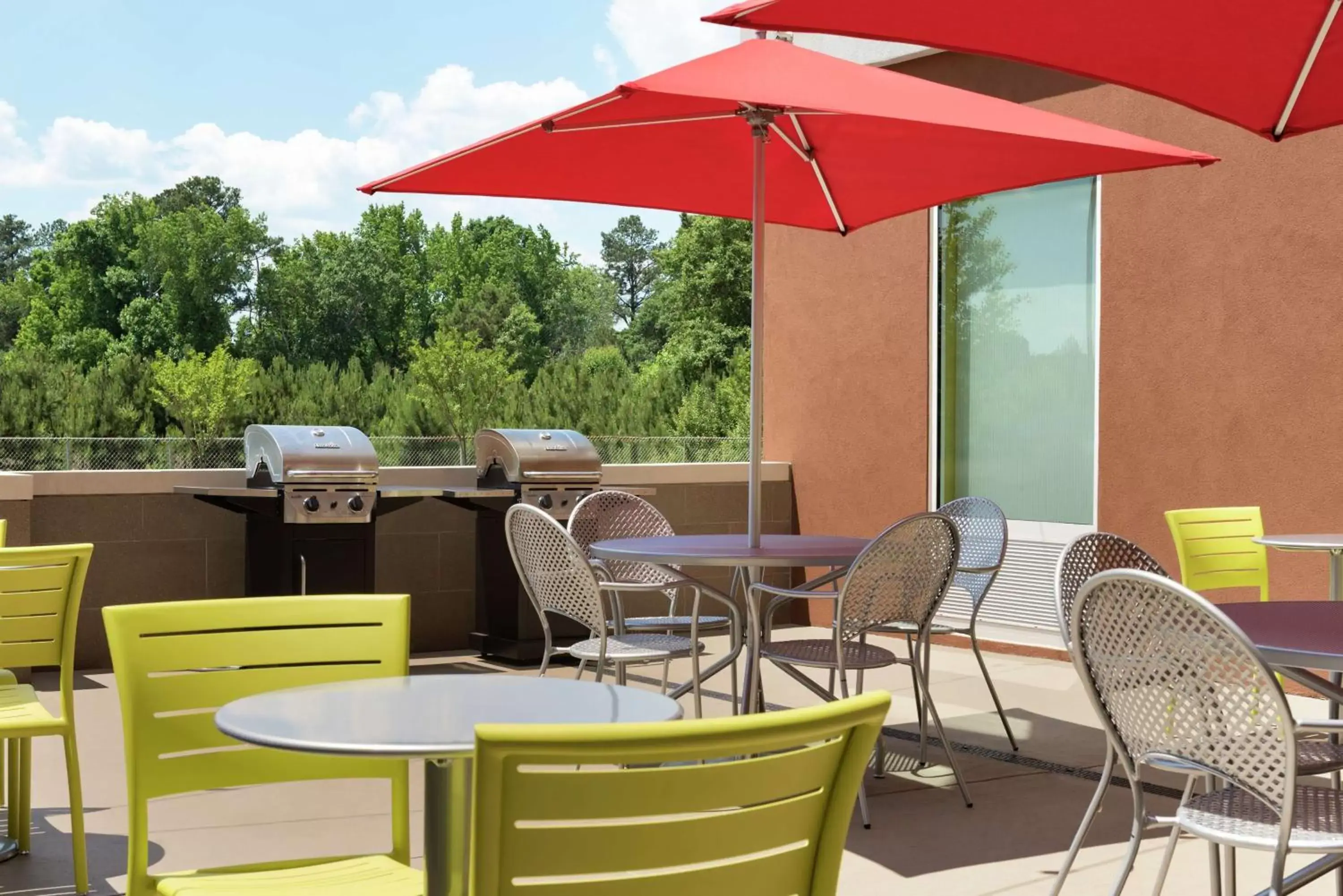 Patio, Restaurant/Places to Eat in Home2 Suites by Hilton Atlanta South/McDonough