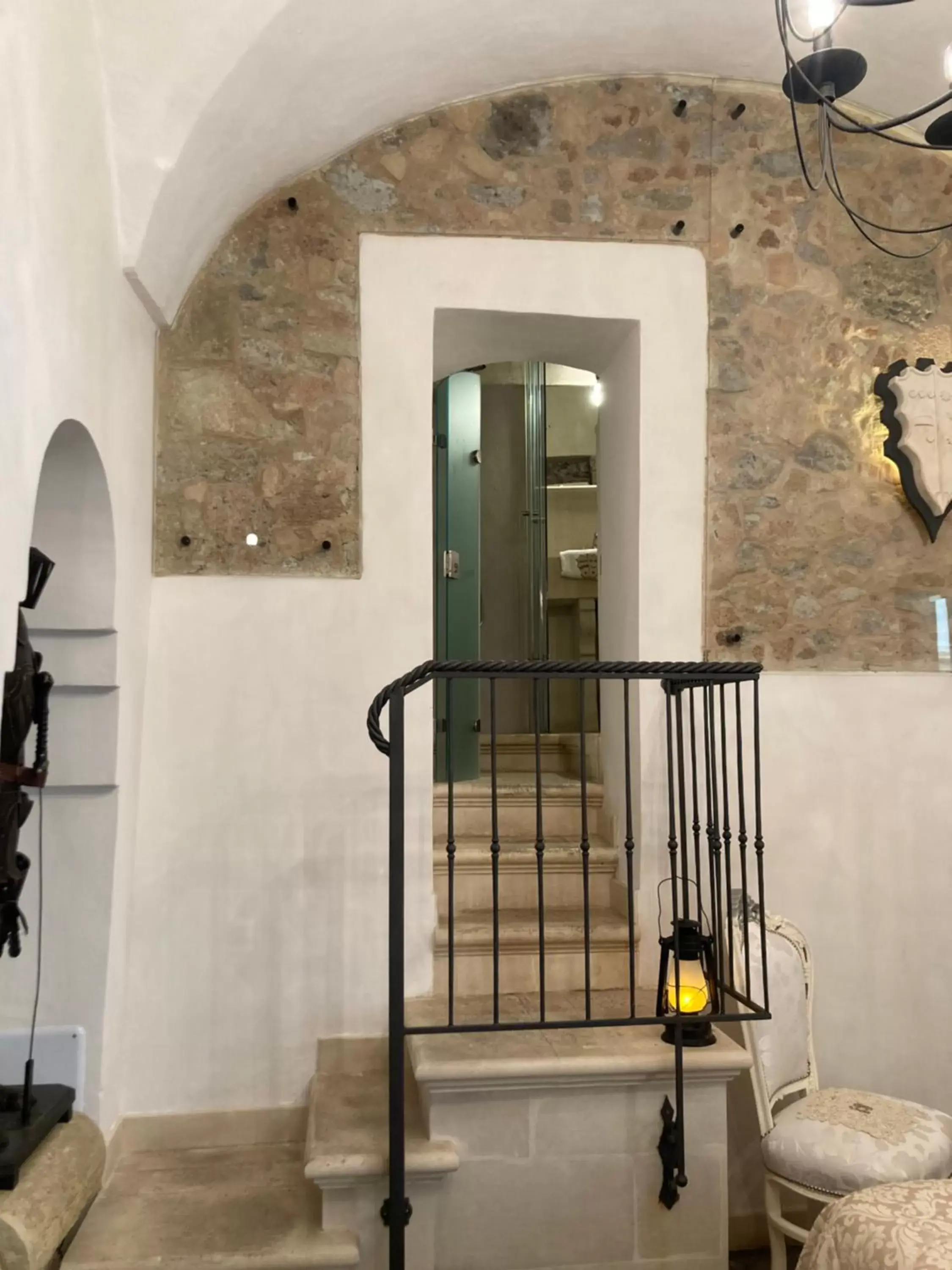 Decorative detail, Bathroom in Palazzo Gallo Resort