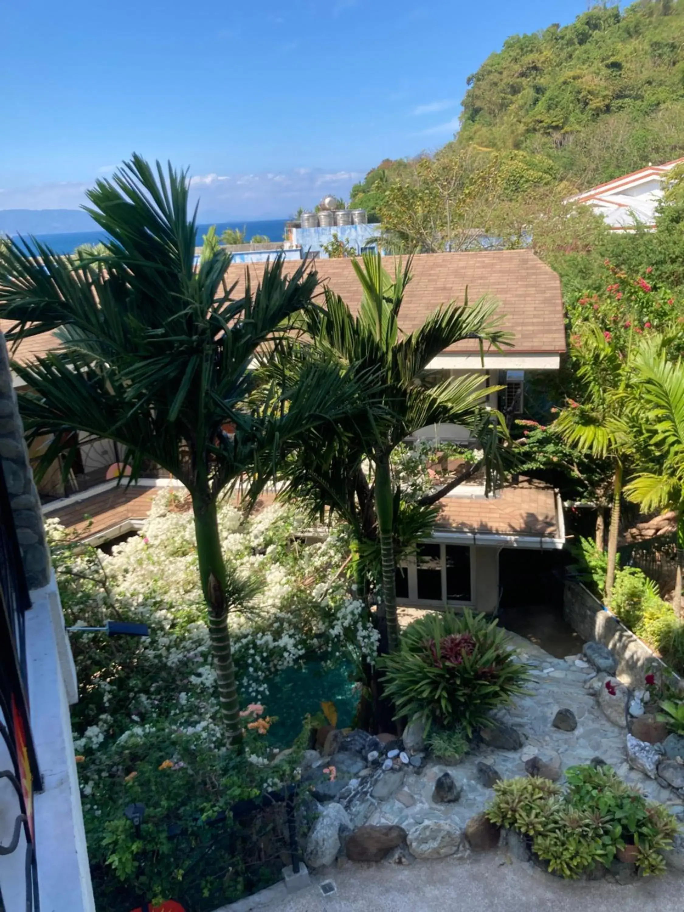 Garden view in Sunset At Aninuan Beach Resort