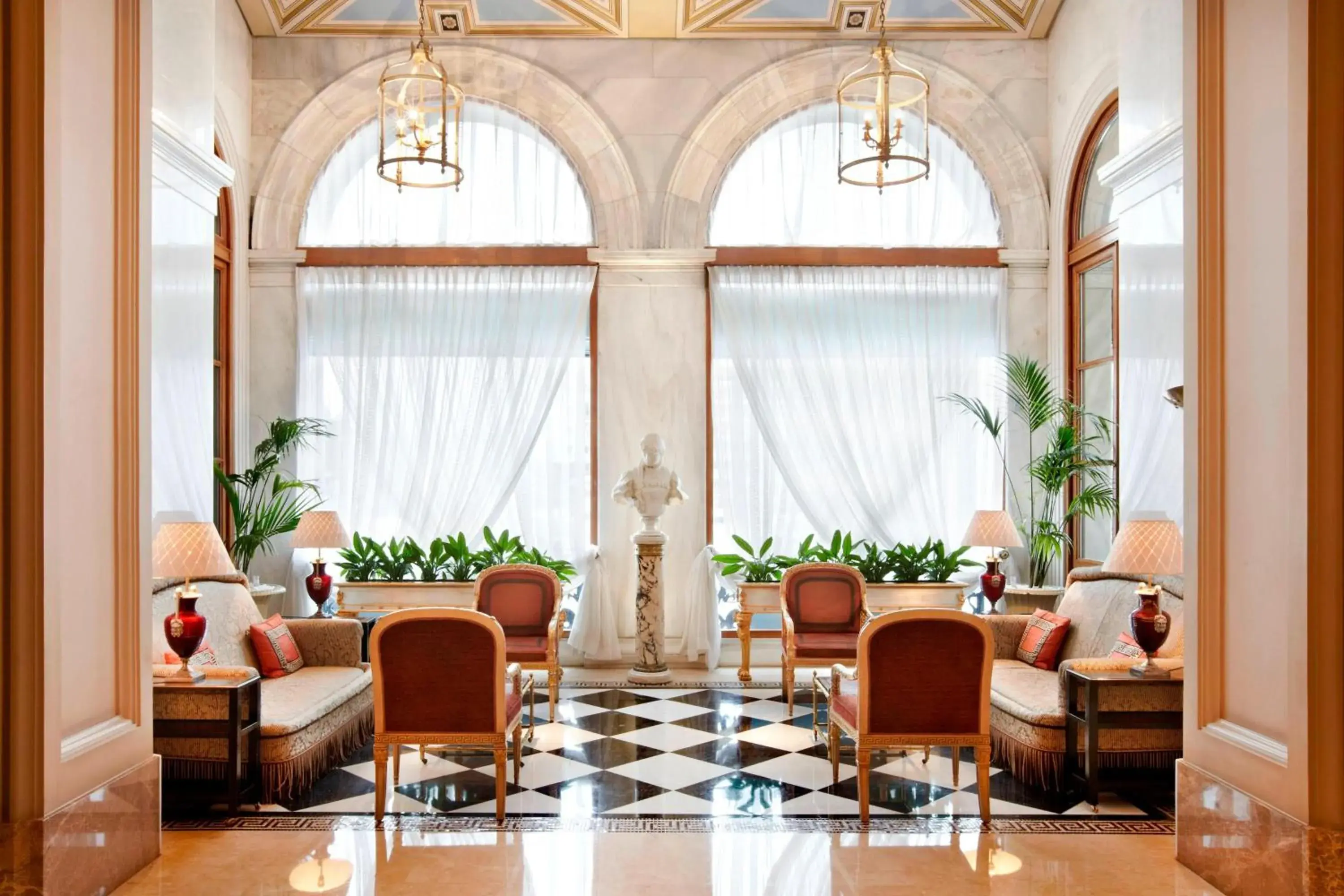 Lobby or reception in Hotel Grande Bretagne, a Luxury Collection Hotel, Athens