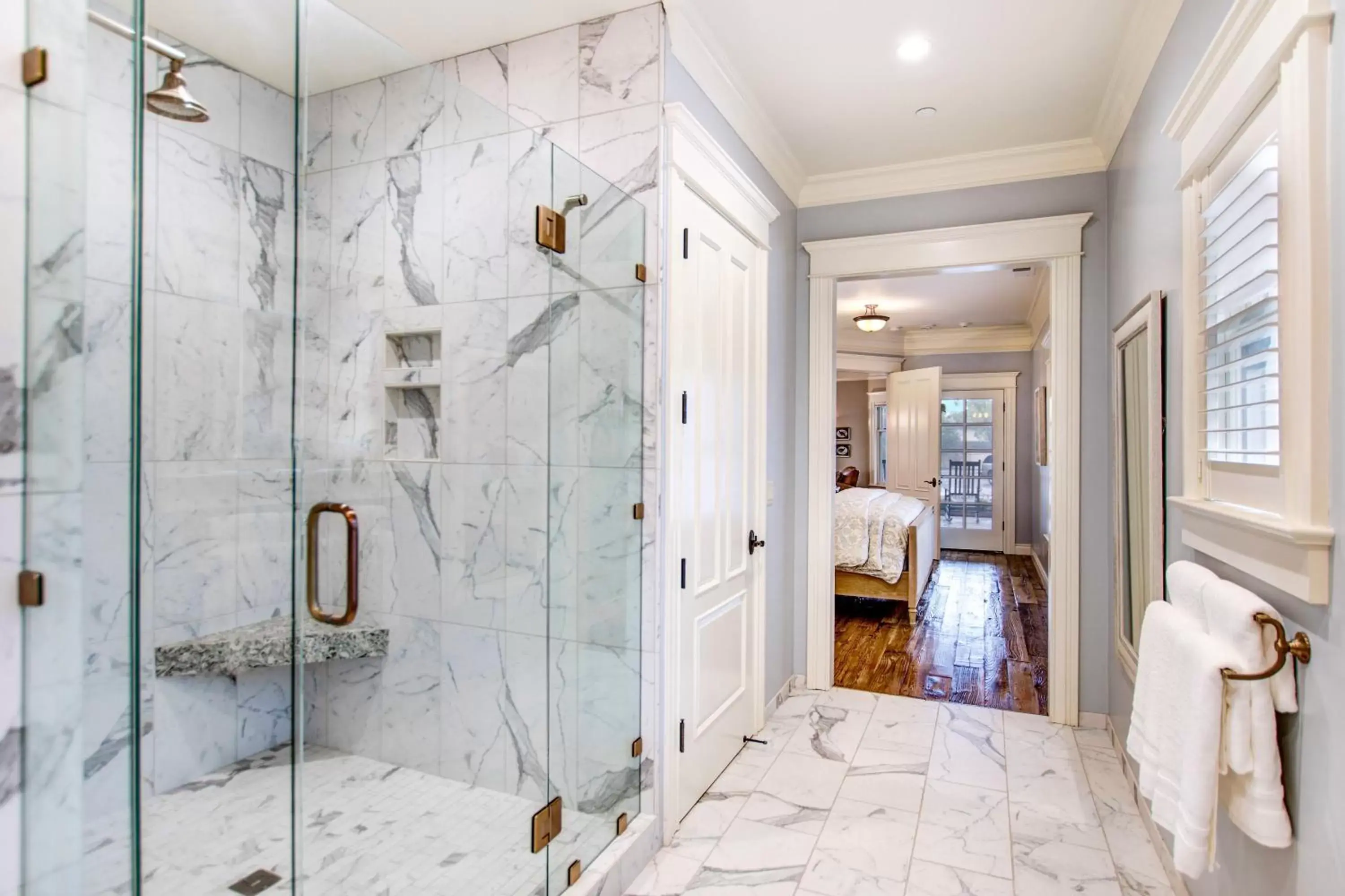 Shower, Bathroom in Sonoma Bungalows