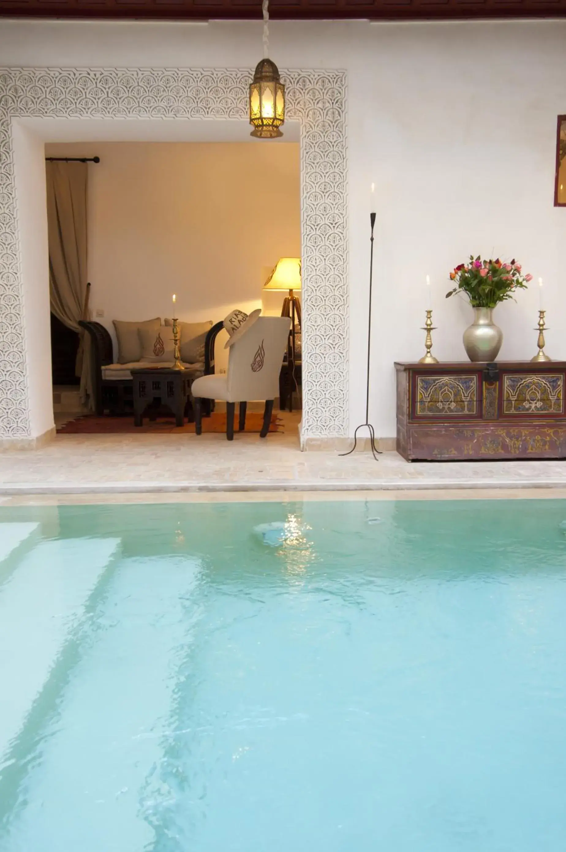 Swimming pool in Riad Aladdin - FERME Swimming pool in Riad Aladdin - FERME