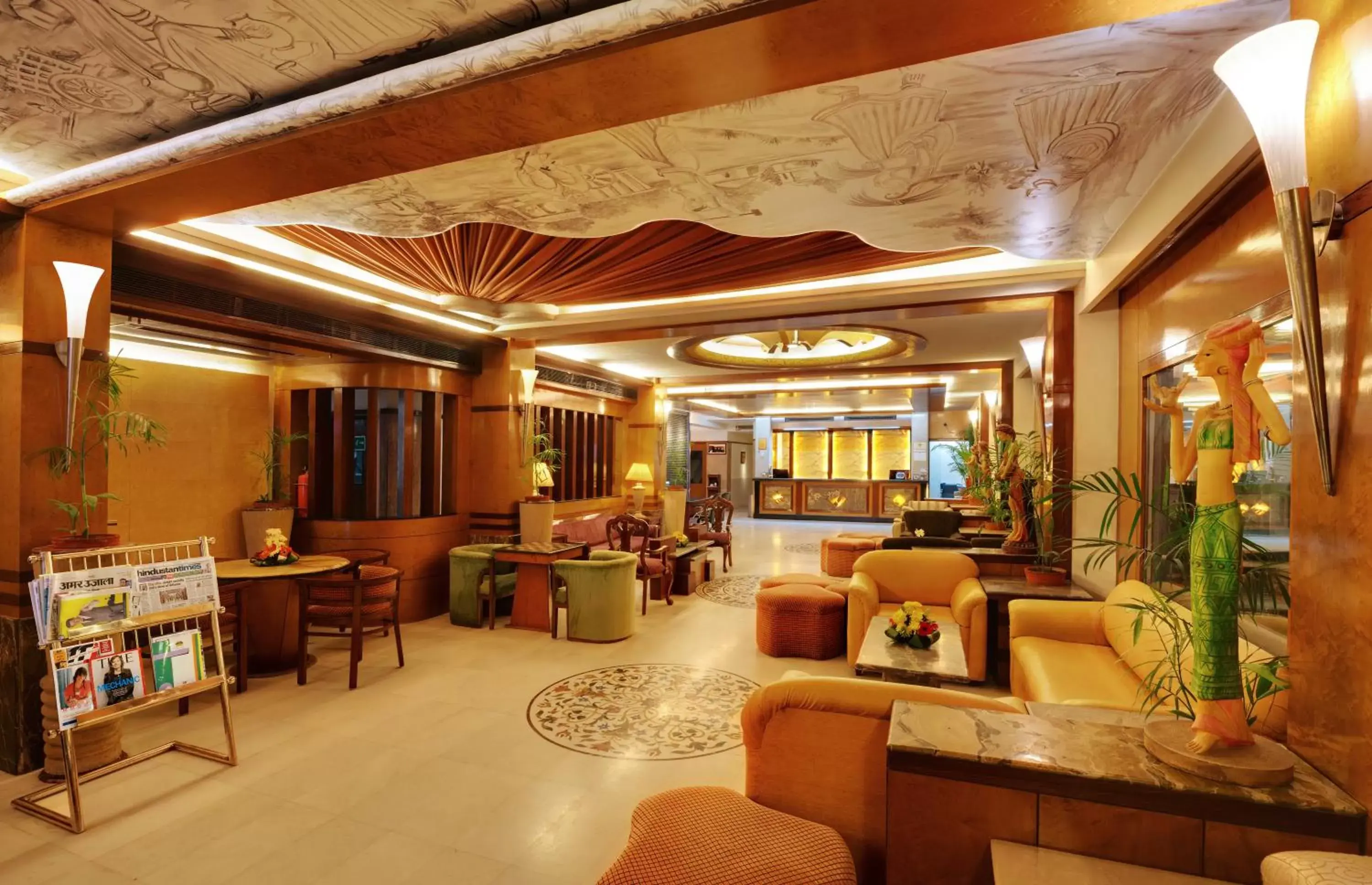 Lobby or reception in Hotel Amar