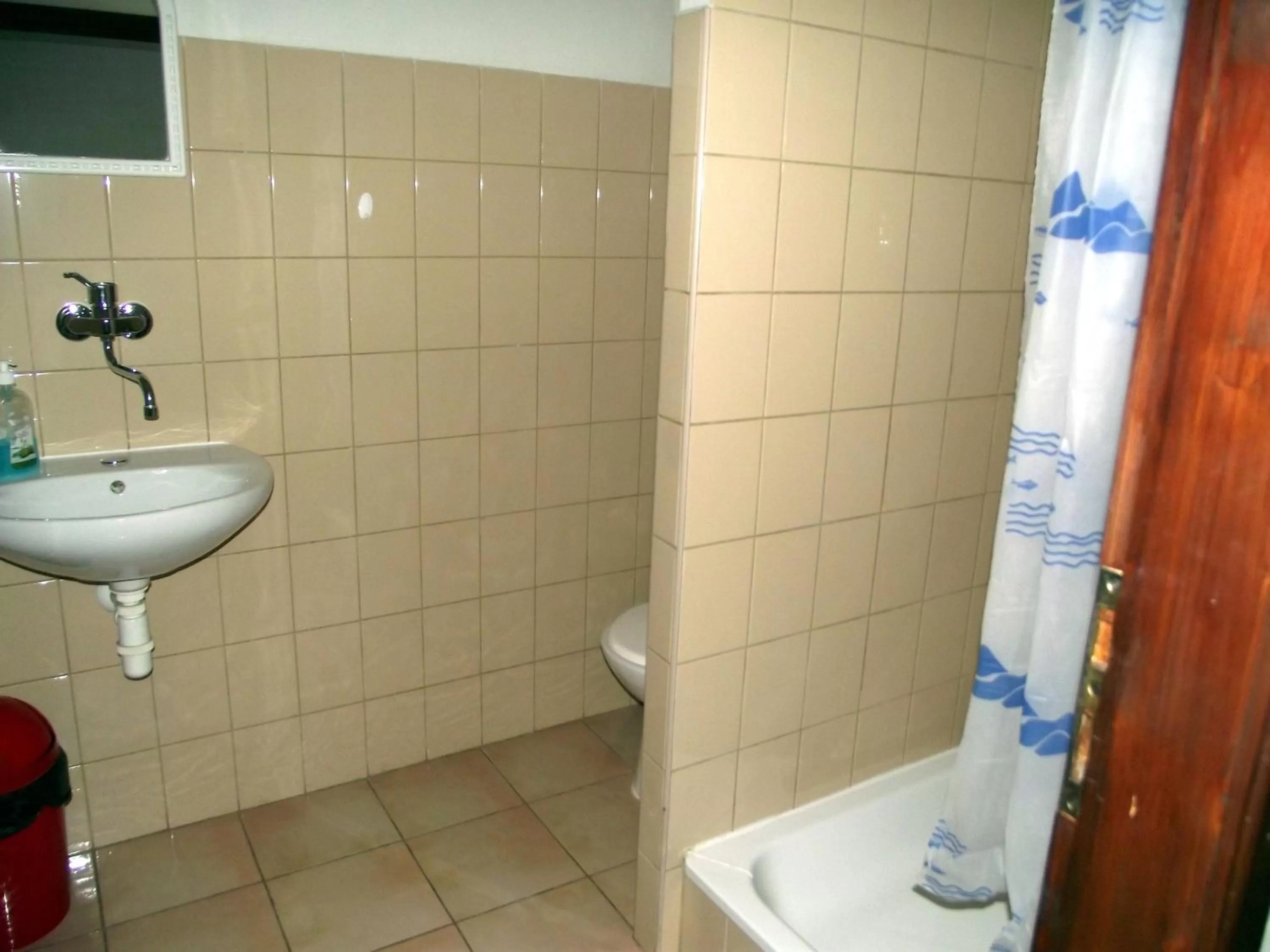 Bathroom in Penzión Slávia