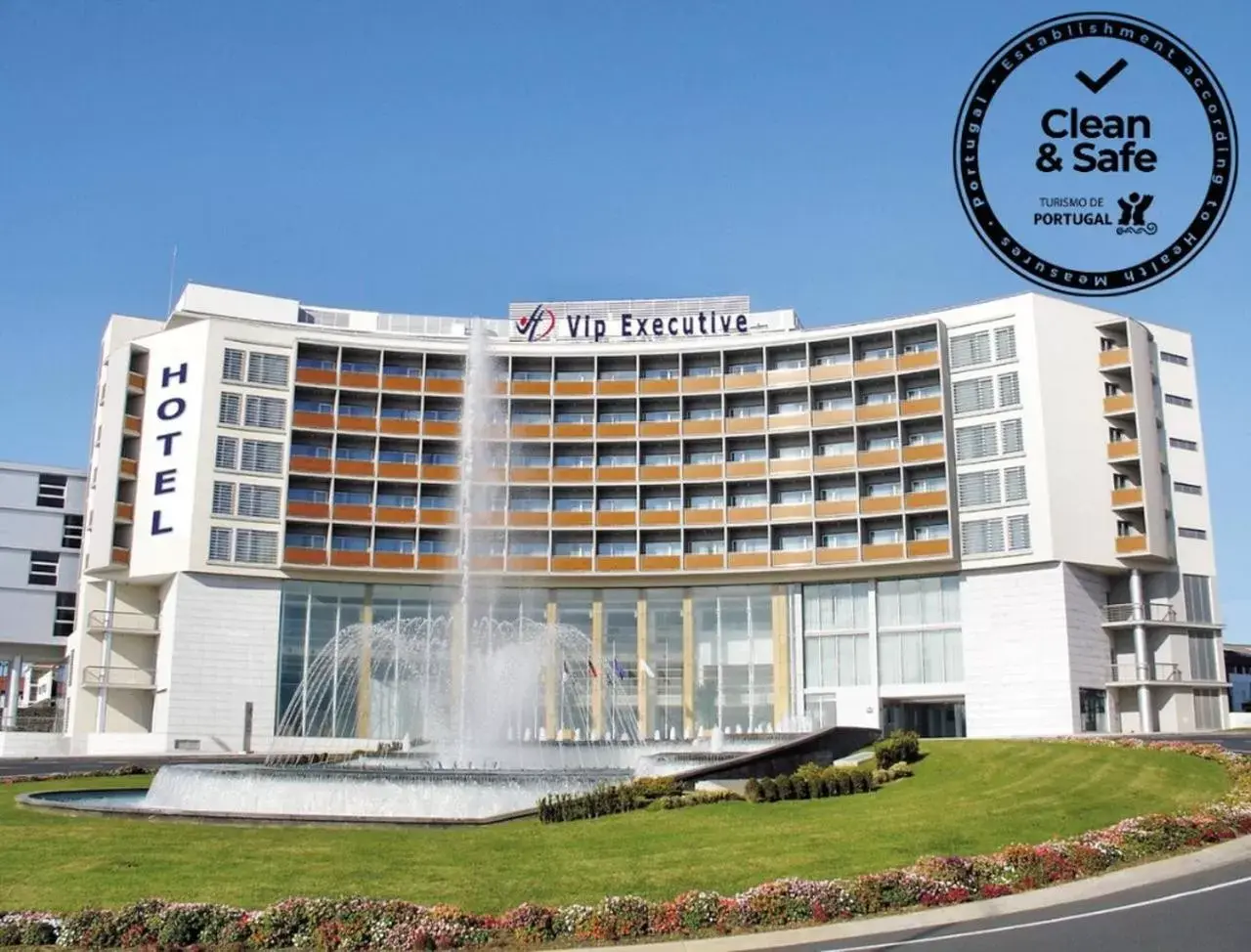 Facade/entrance, Property Building in VIP Executive Azores Hotel