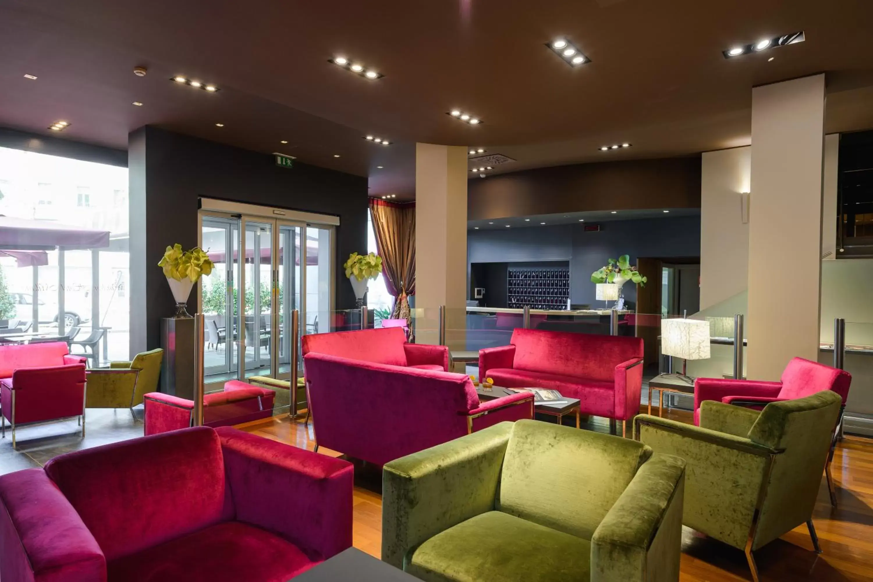 Lobby or reception, Lounge/Bar in Windsor Hotel Milano