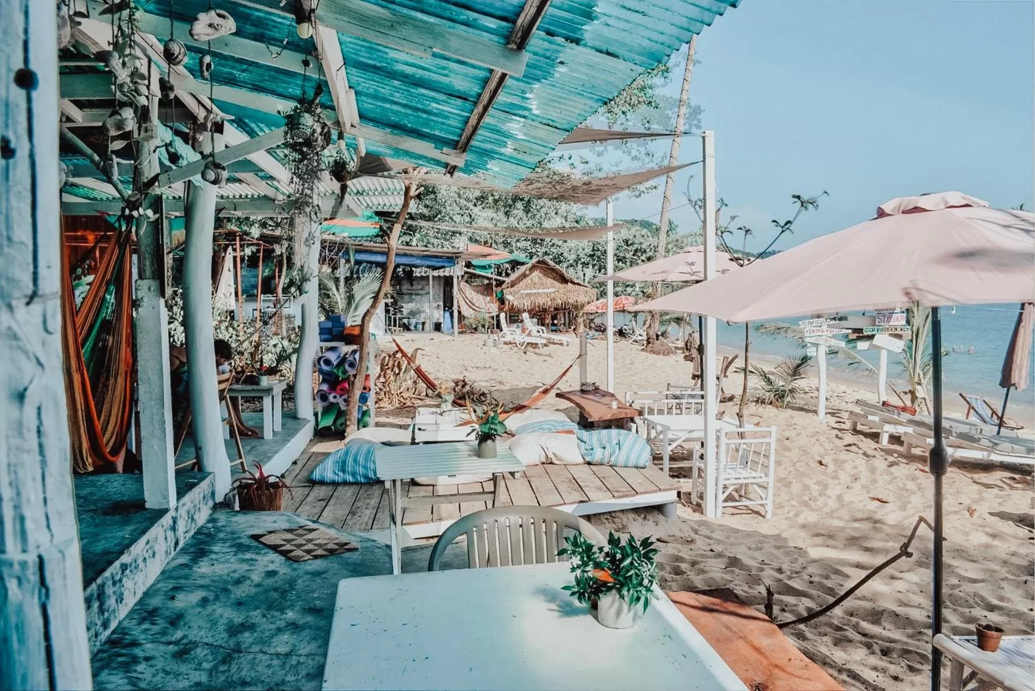 Beach in Indie Beach Bungalows