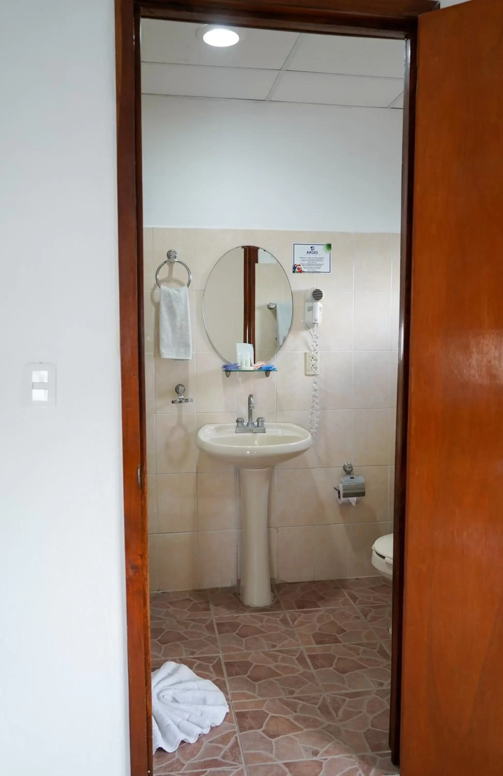 Bathroom in Hotel & Suites Arges - Centro Chetumal