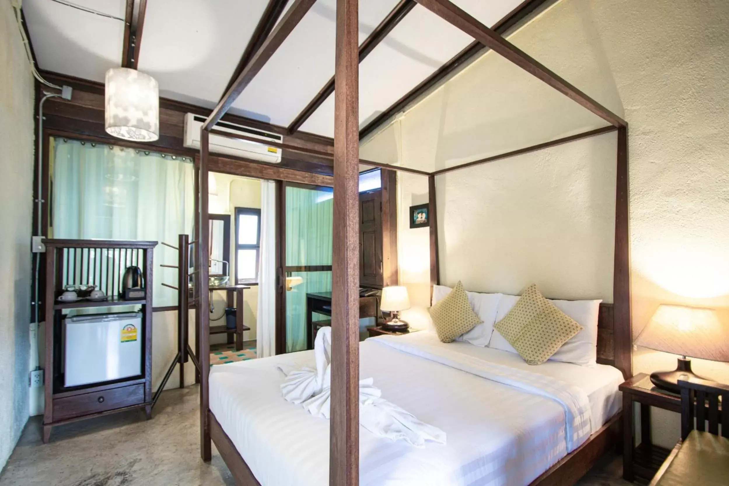 Bed in Rompo Boutique Hotel