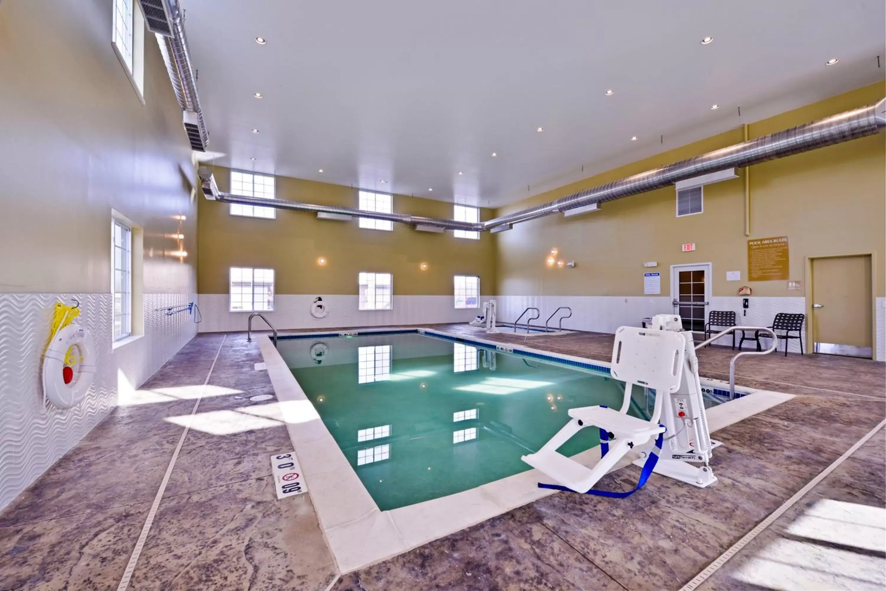 Swimming pool in Candlewood Suites Harrisburg-Hershey, an IHG Hotel