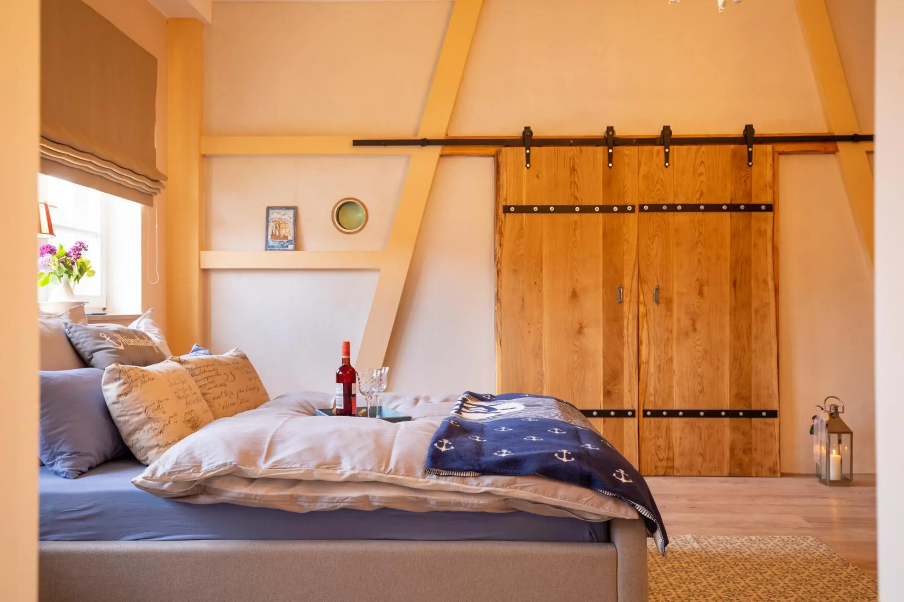 Bedroom, Bed in Kräuter & Märchen - Apartments