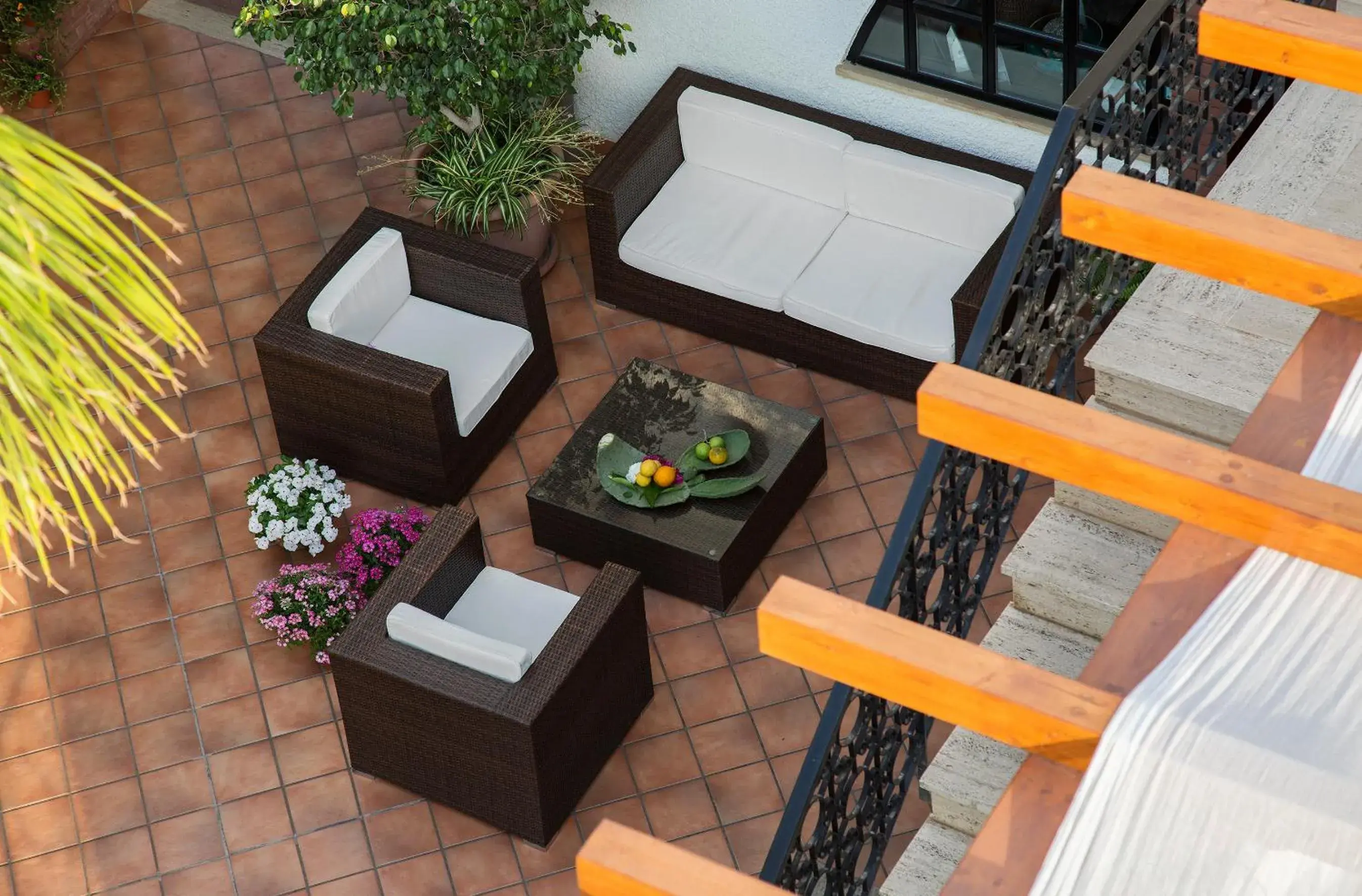 Balcony/Terrace in Hotel Redebora