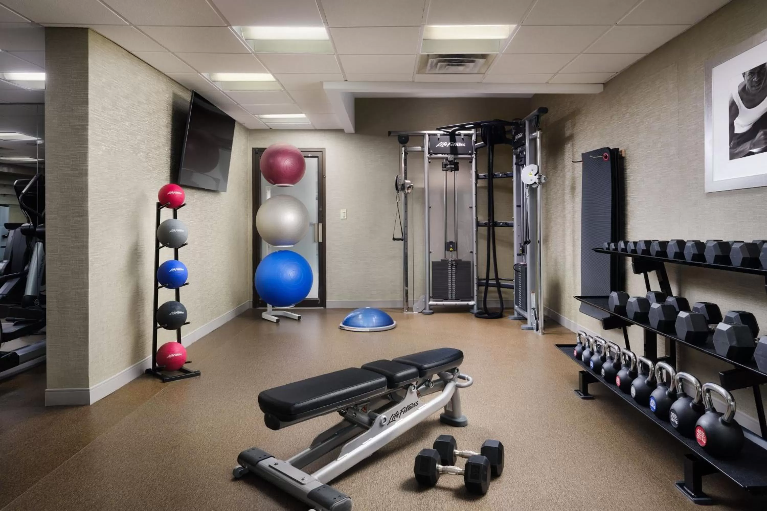 Fitness centre/facilities in Marriott Park Ridge