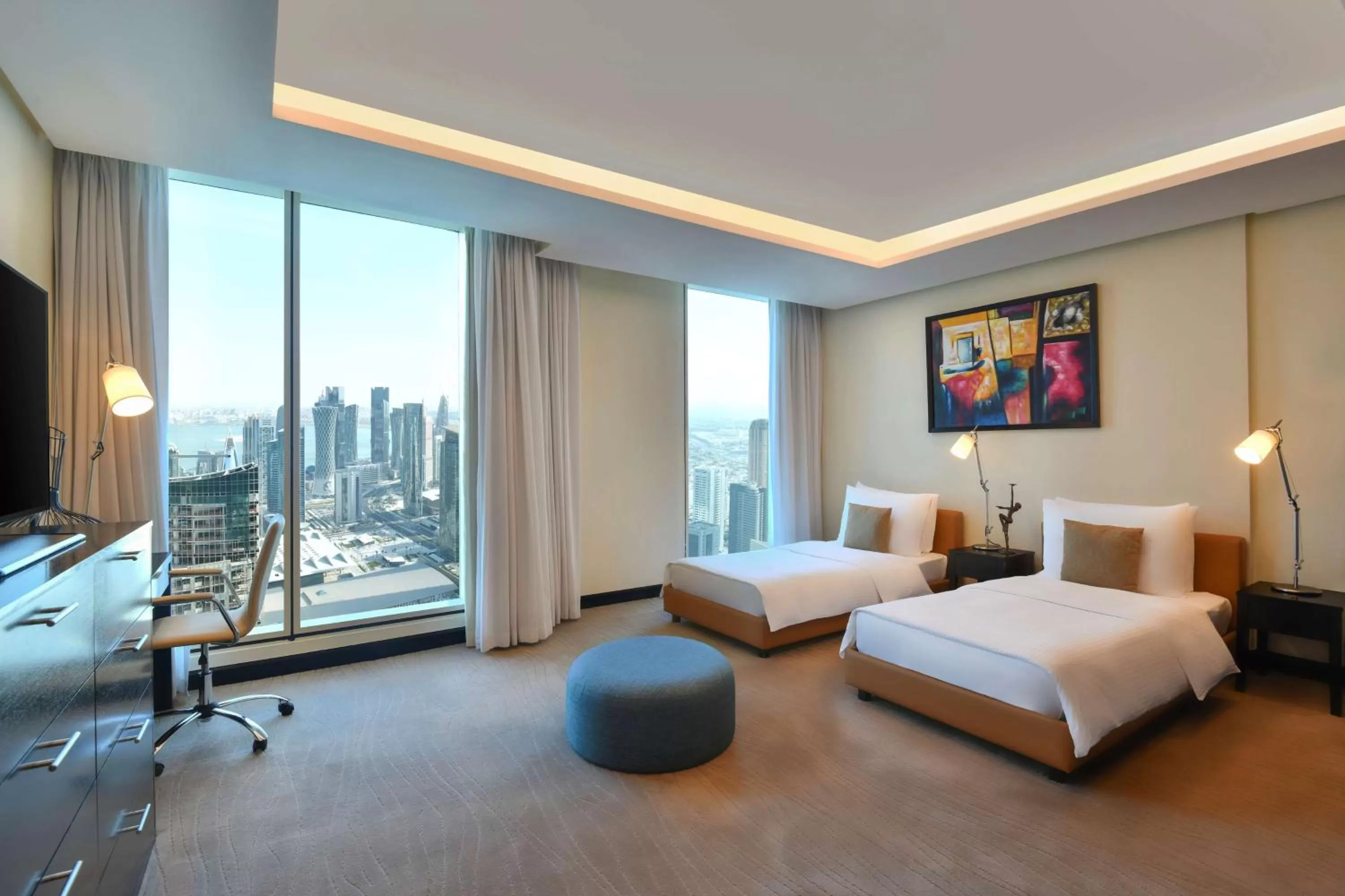 Photo of the whole room, Bed in Kempinski Residences & Suites, Doha