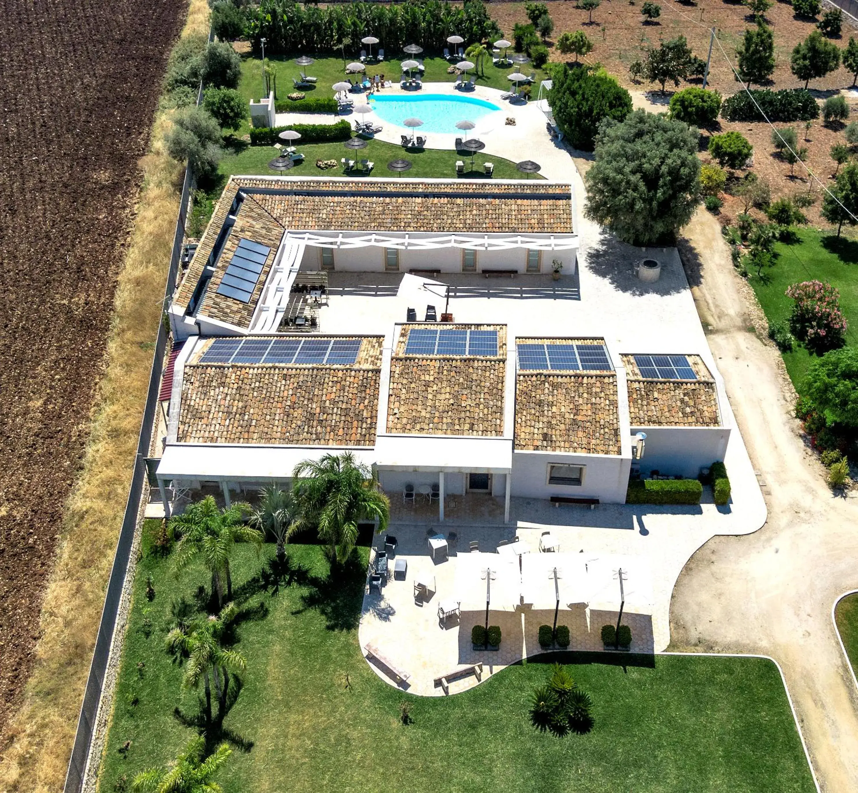 View (from property/room), Bird's-eye View in Addauro Resort