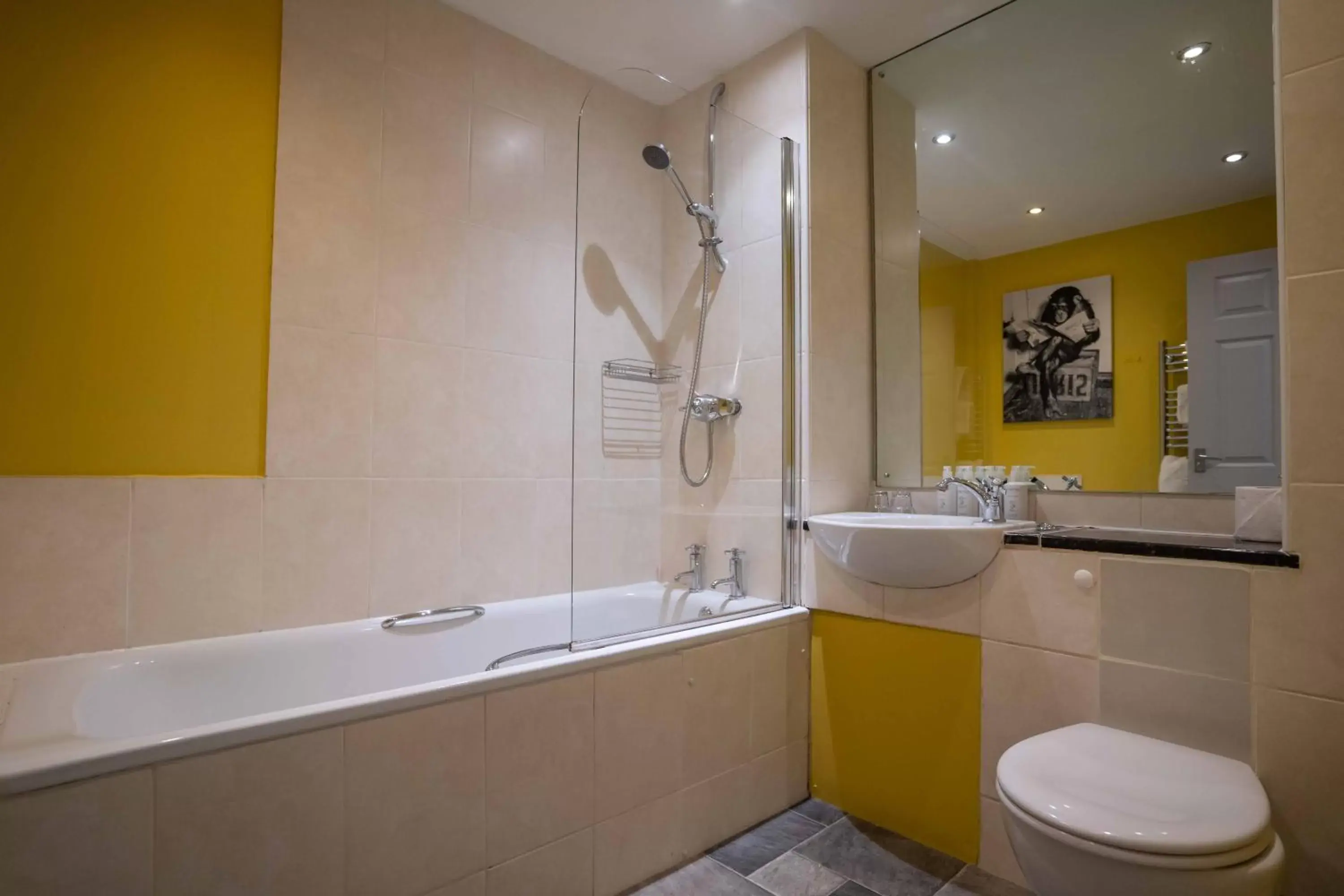 Bathroom in Stonehouse Court Hotel - A Bespoke Hotel