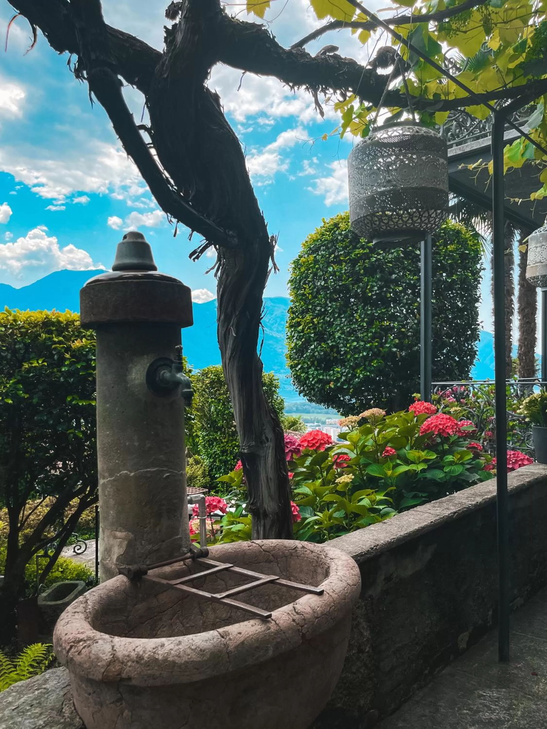 Decorative detail in Case di Sotto, House & Breakfast