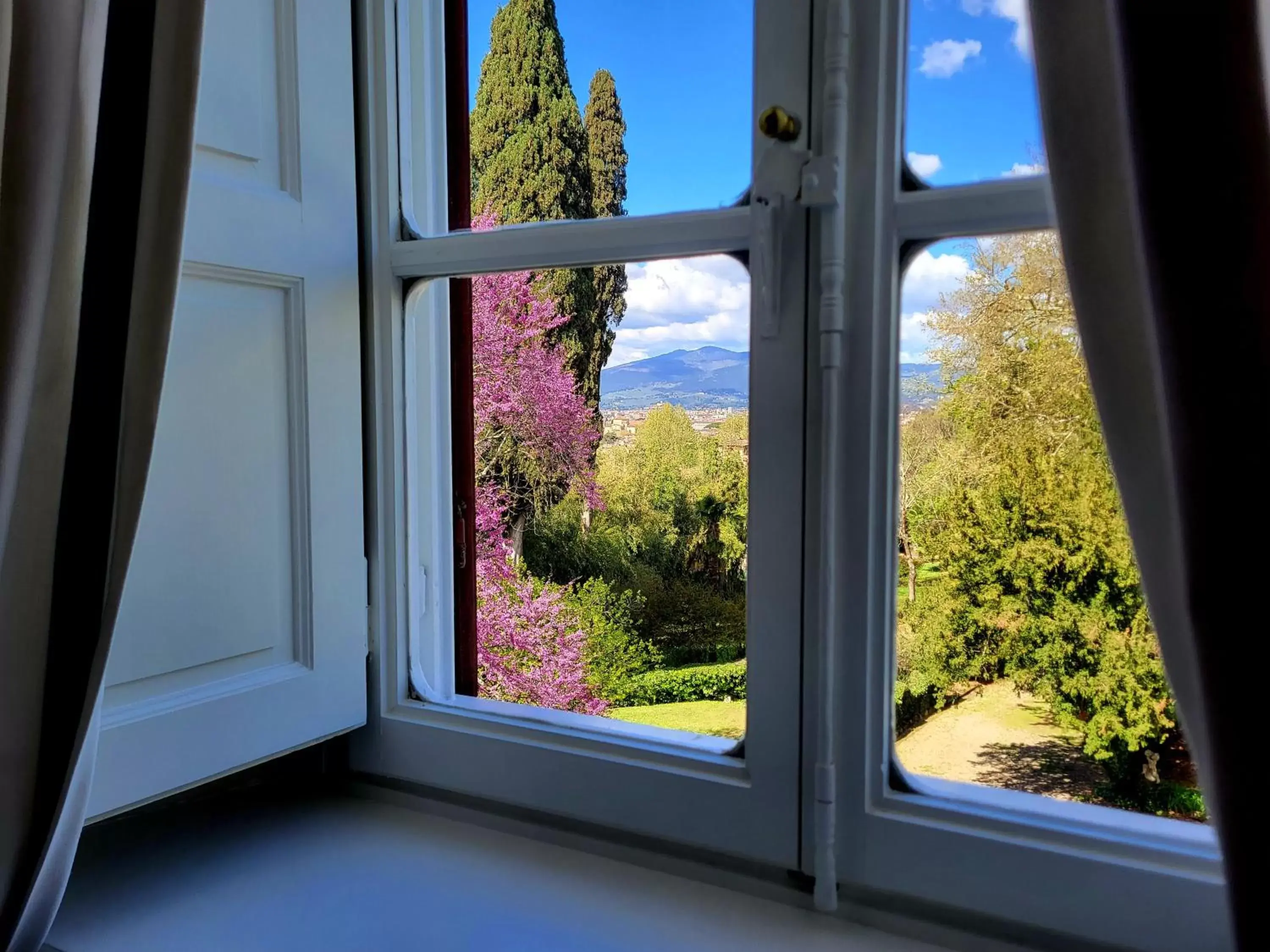 Garden view in Villa Nardi - Residenza D'Epoca