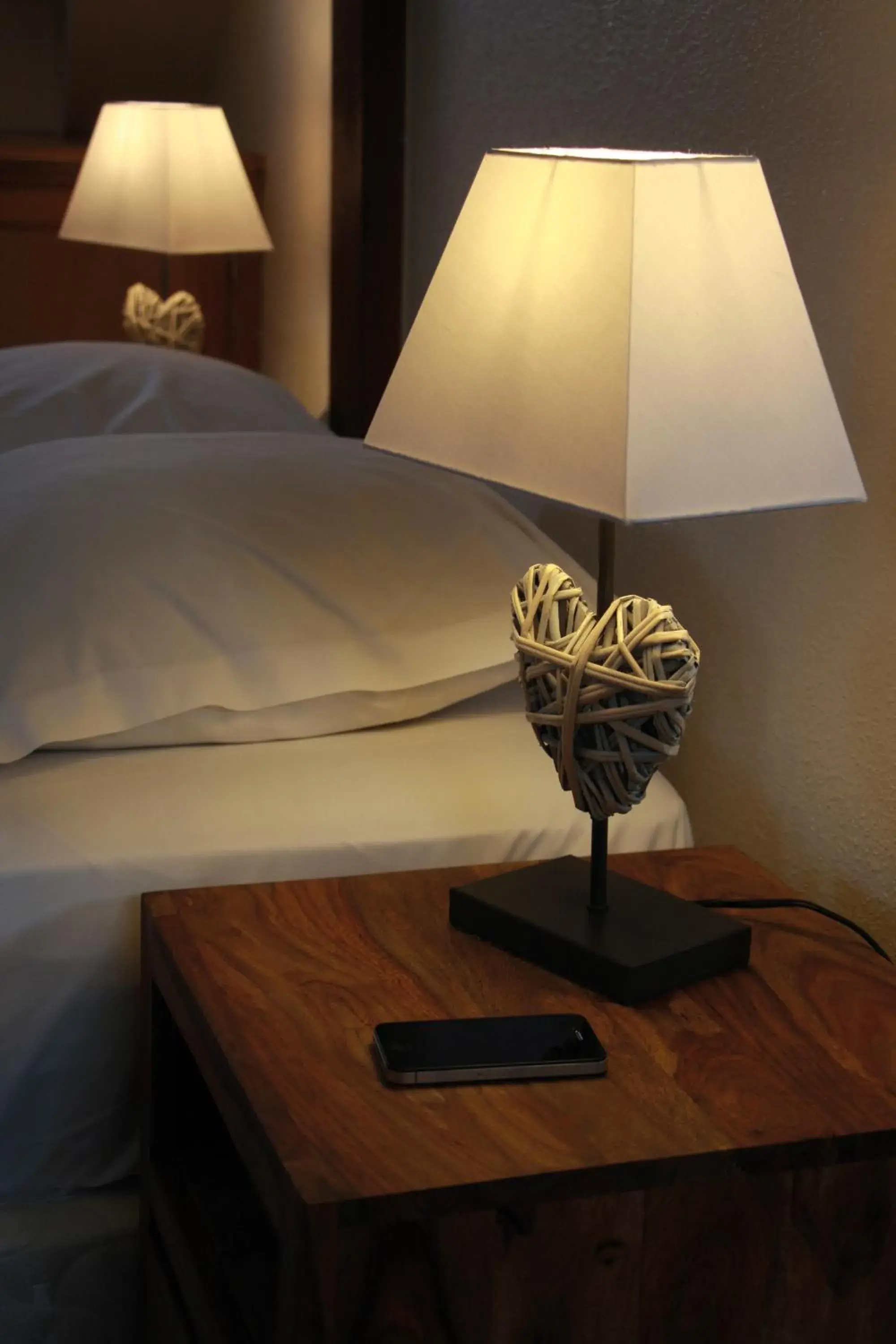 Decorative detail, Bed in Hotel Roses