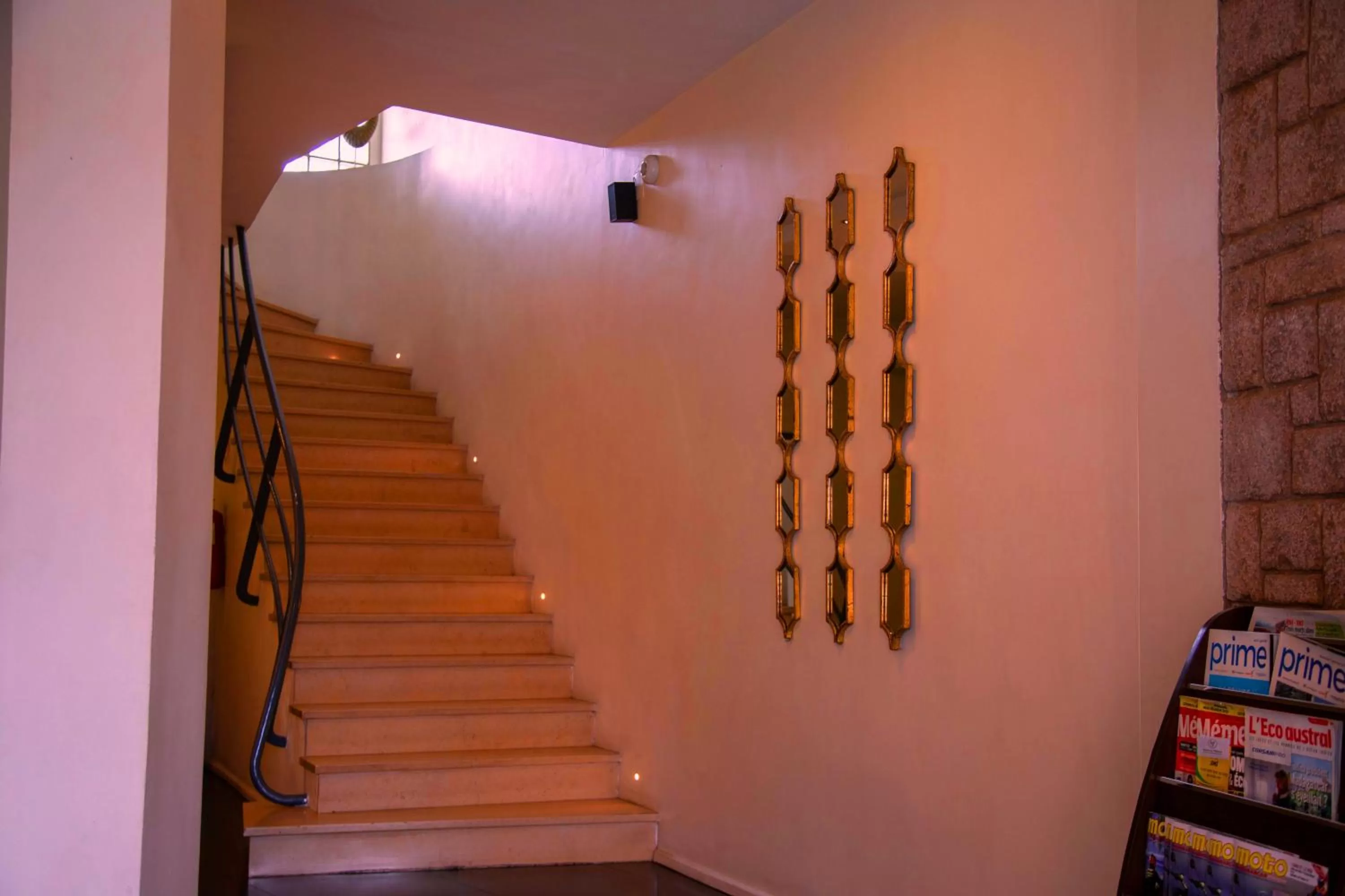 Decorative detail in Hotel La Villette