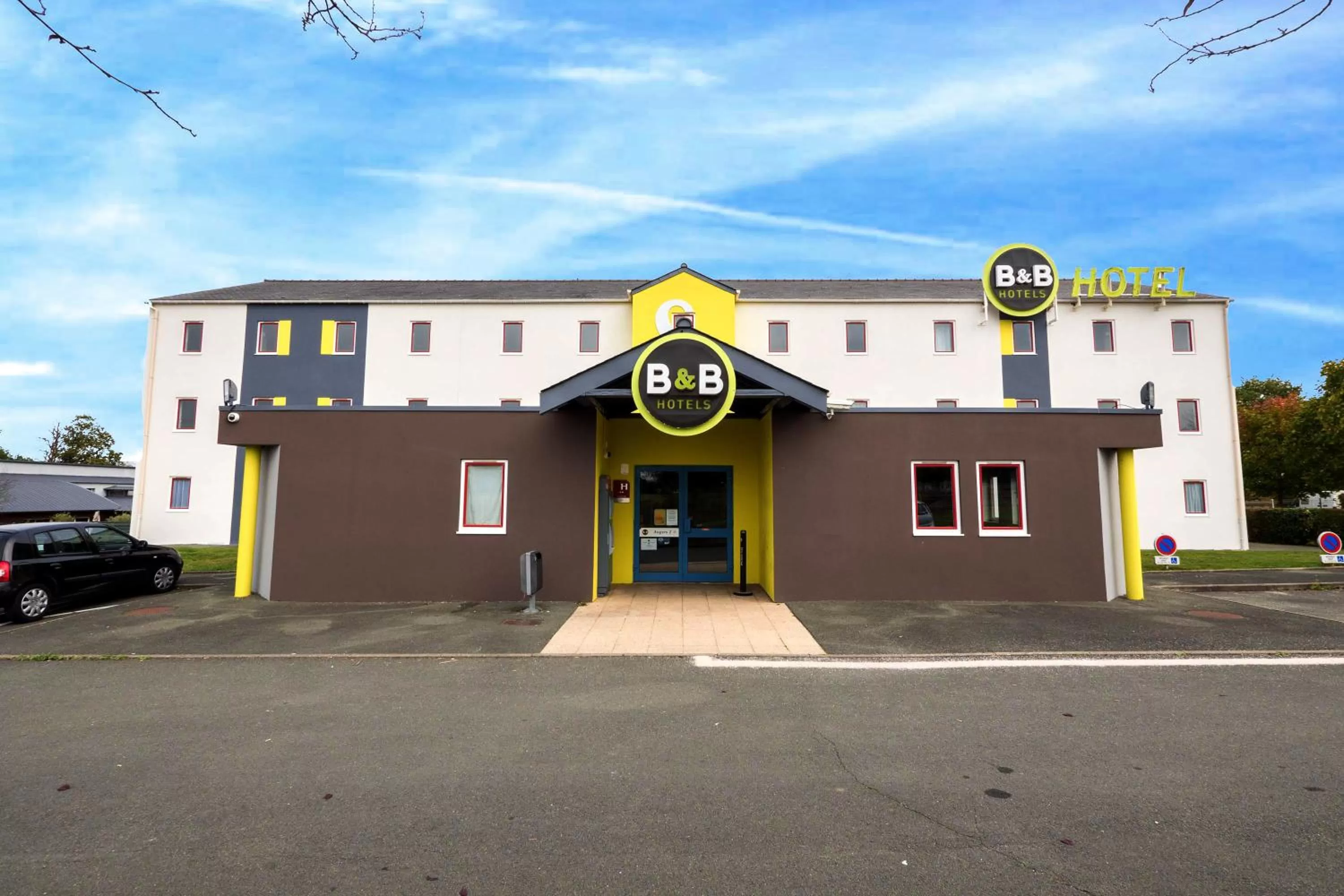 Bird's eye view in B&B HOTEL Angers 2 Université