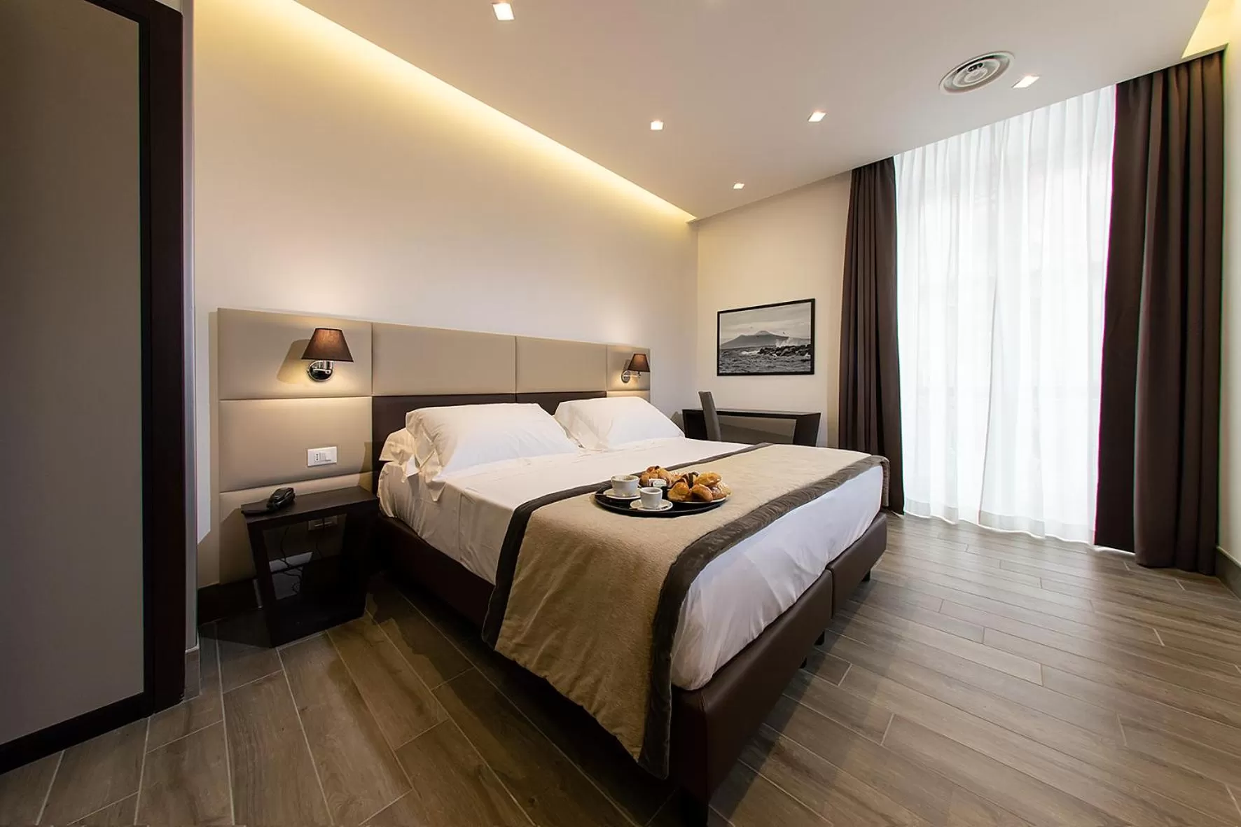 Bed in Hotel Palazzo Argenta