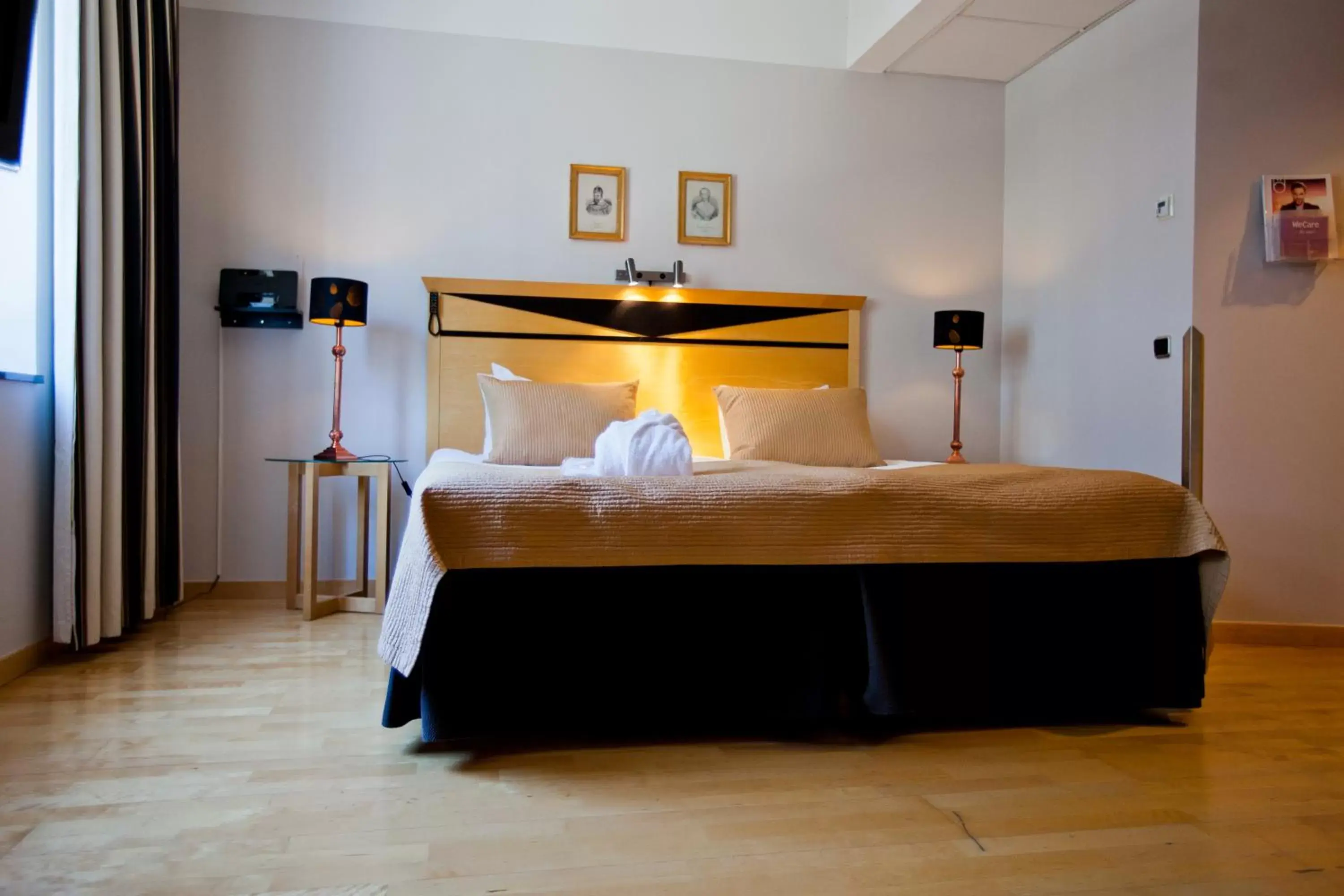 Bed in Clarion Hotel Örebro