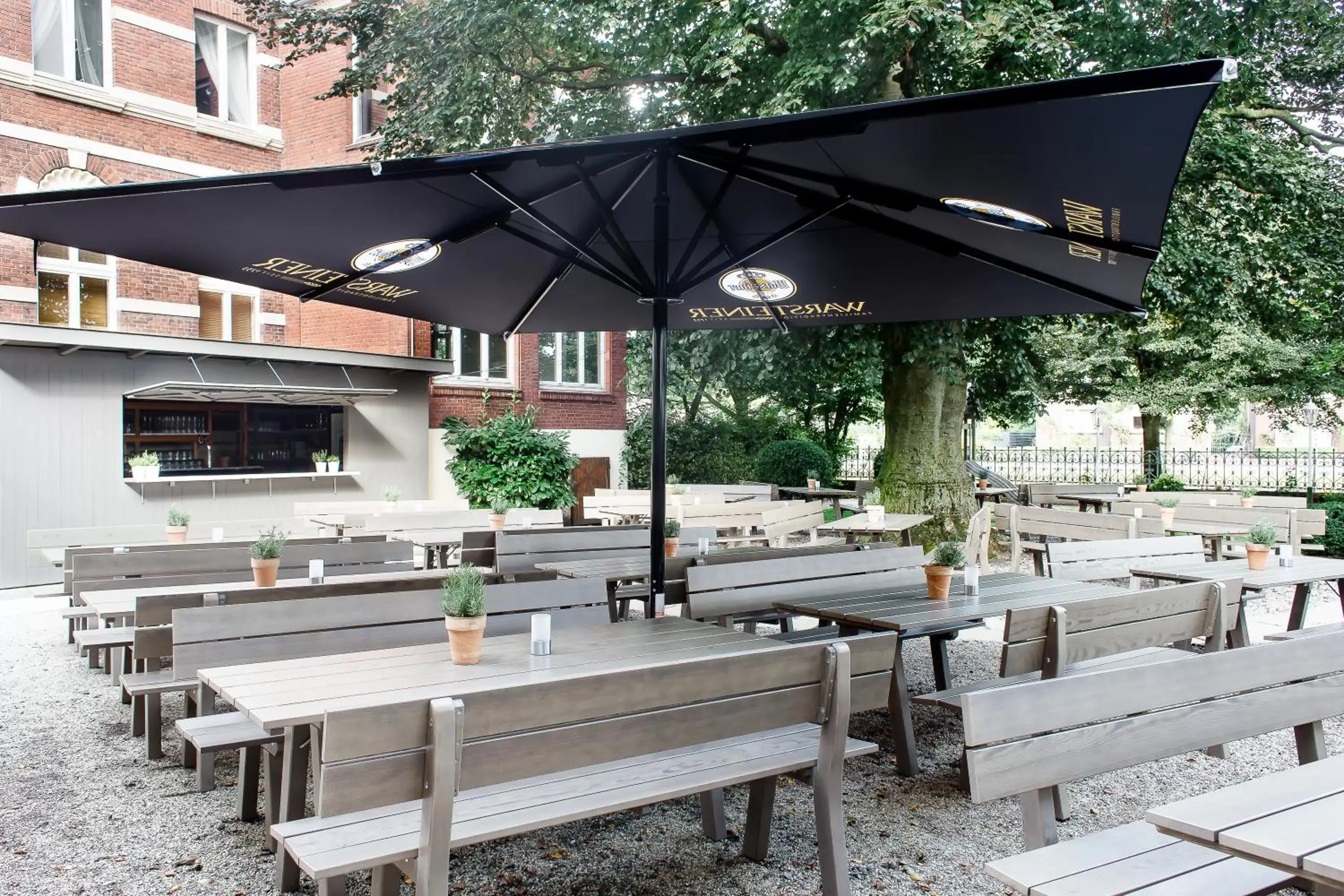 Patio, Restaurant/Places to Eat in Hotel Alte Werft