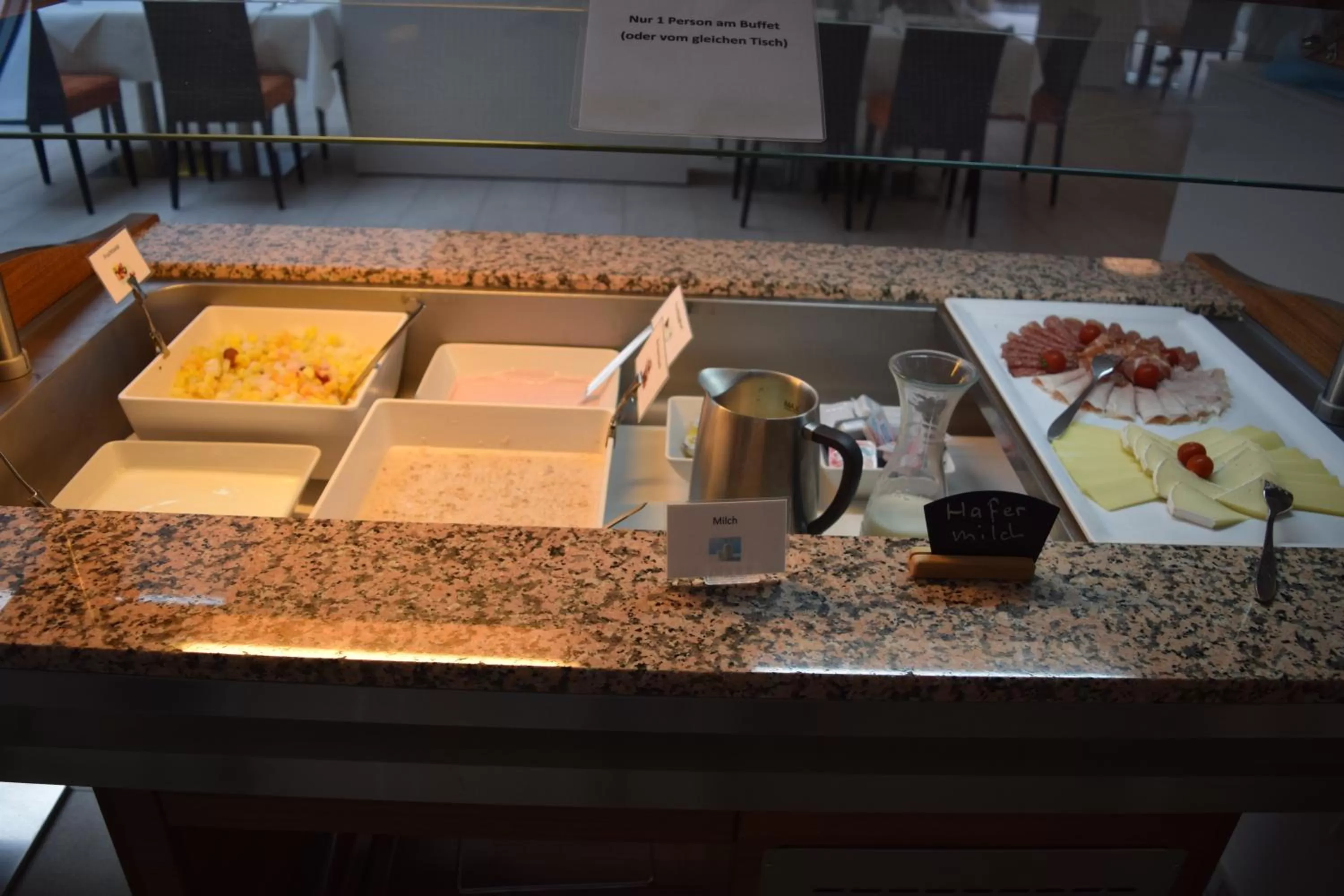 Breakfast in Hotel Restaurant Sokrates