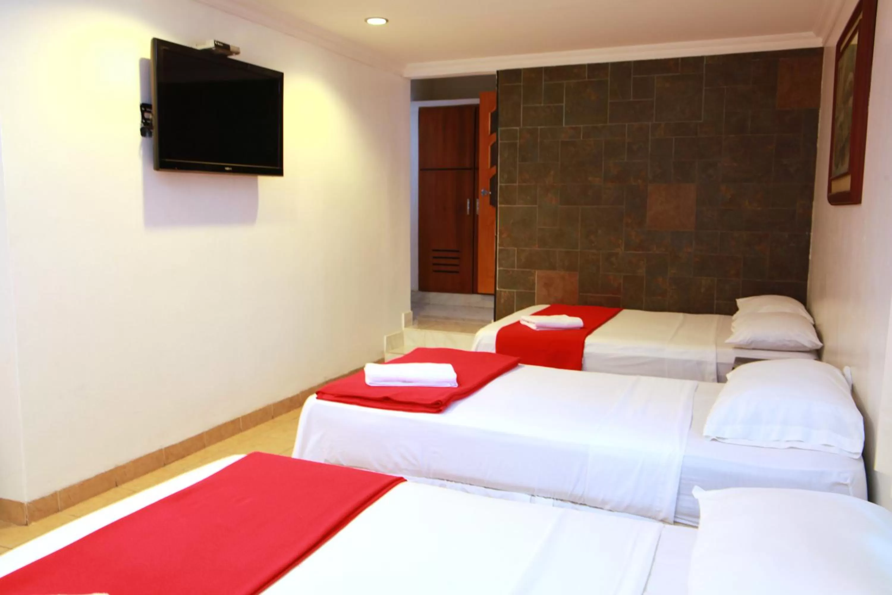 Decorative detail, Bed in Hotel Apart Guayaquil Aeropuerto