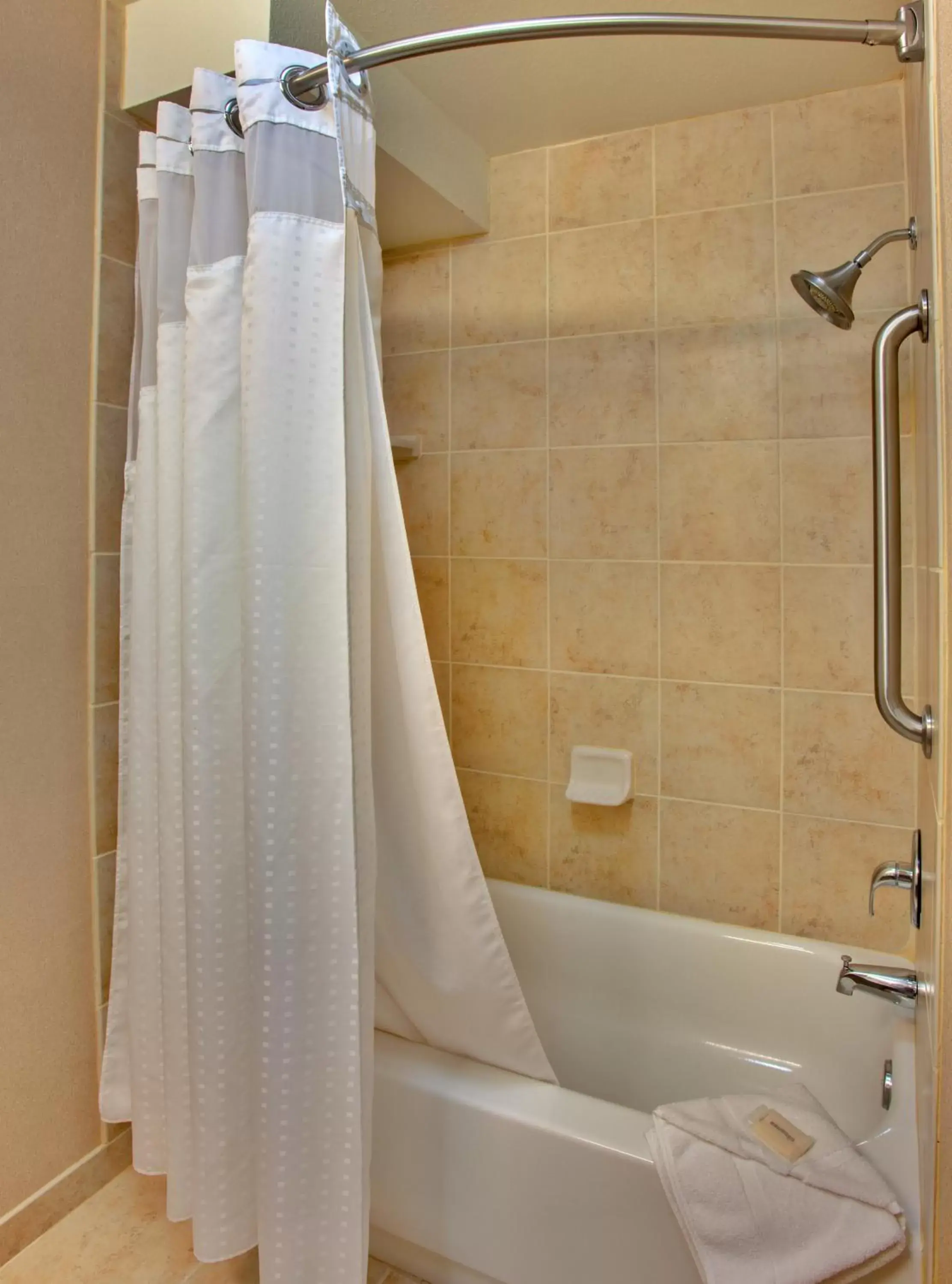 Shower, Bathroom in Holiday Inn Express Costa Mesa, an IHG Hotel