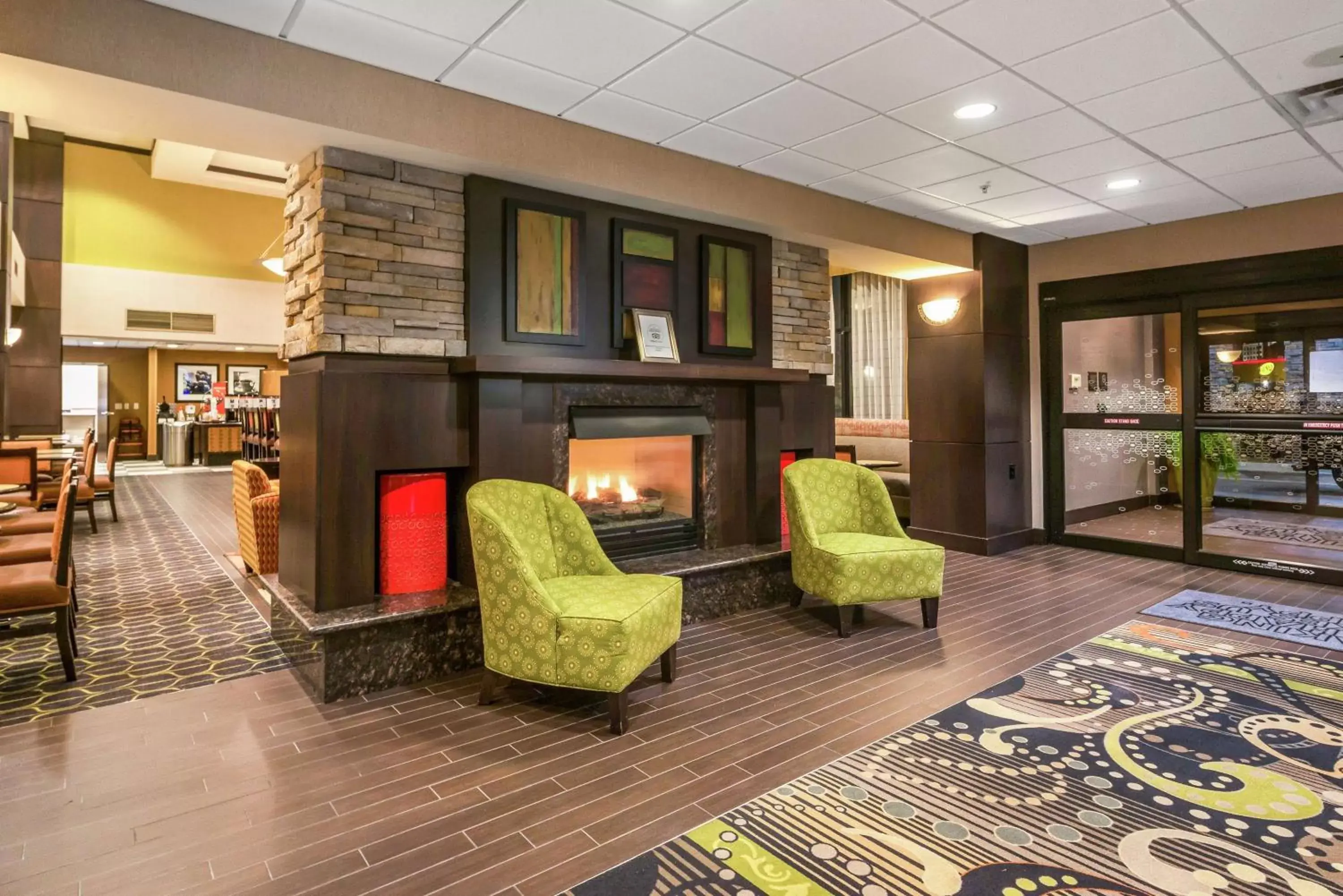 Lobby or reception, Lobby/Reception in Hampton Inn and Suites Tulsa/Catoosa