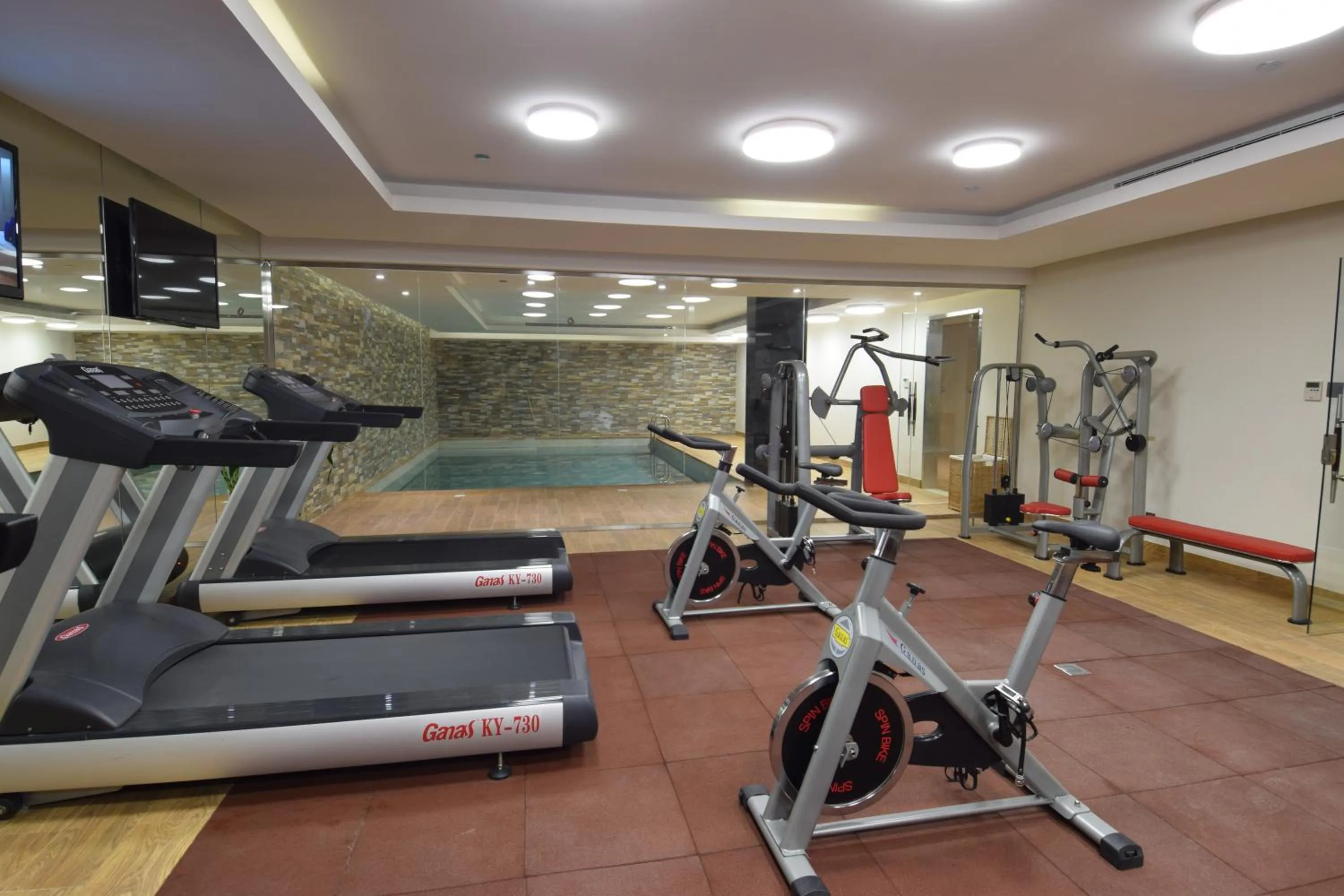 Fitness centre/facilities in Novotel Suites Riyadh Centre