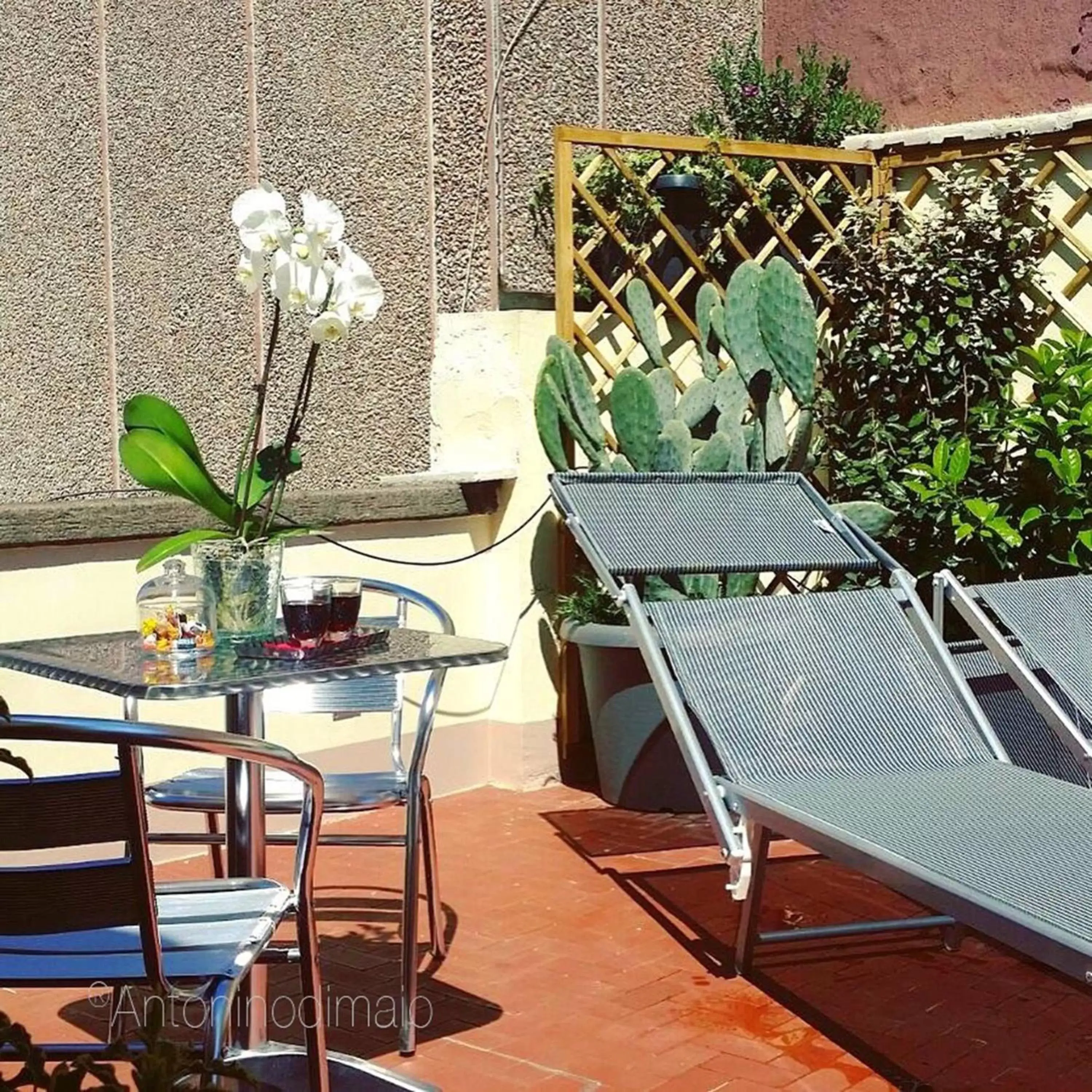 Balcony/Terrace, Restaurant/Places to Eat in Il Giardino Segreto