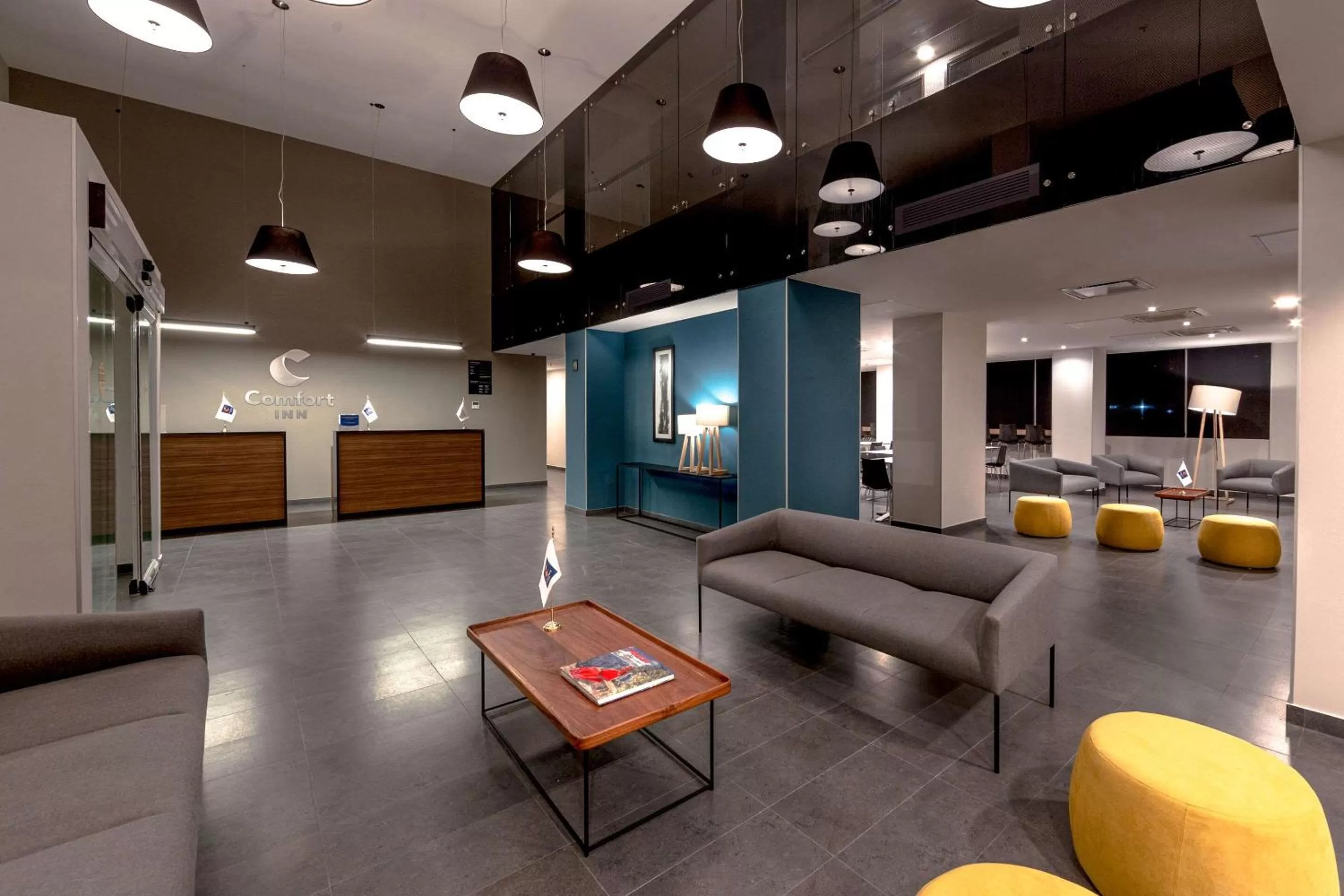 Lobby or reception in Comfort Inn Delicias