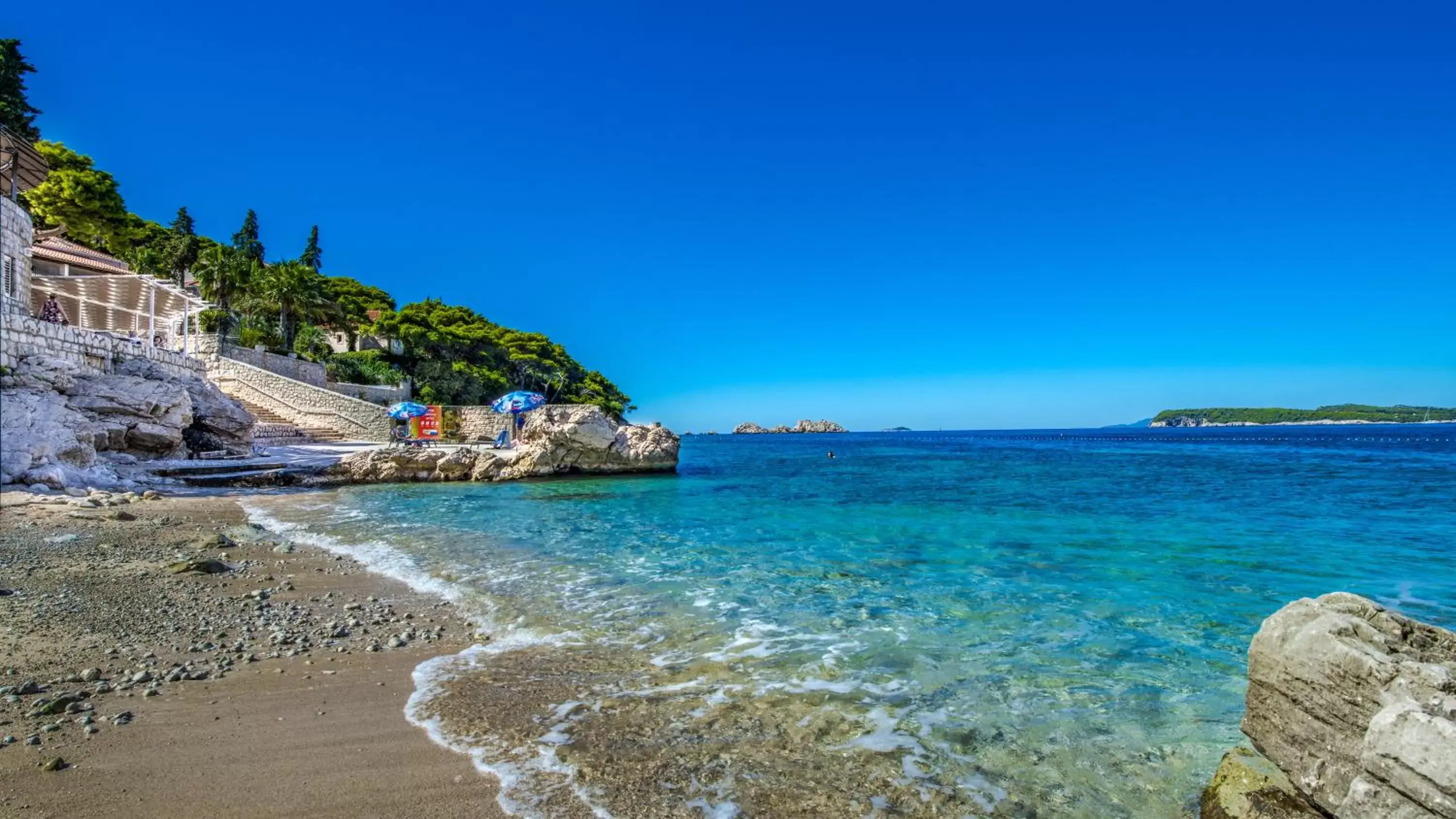 Beach in Hotel Splendid